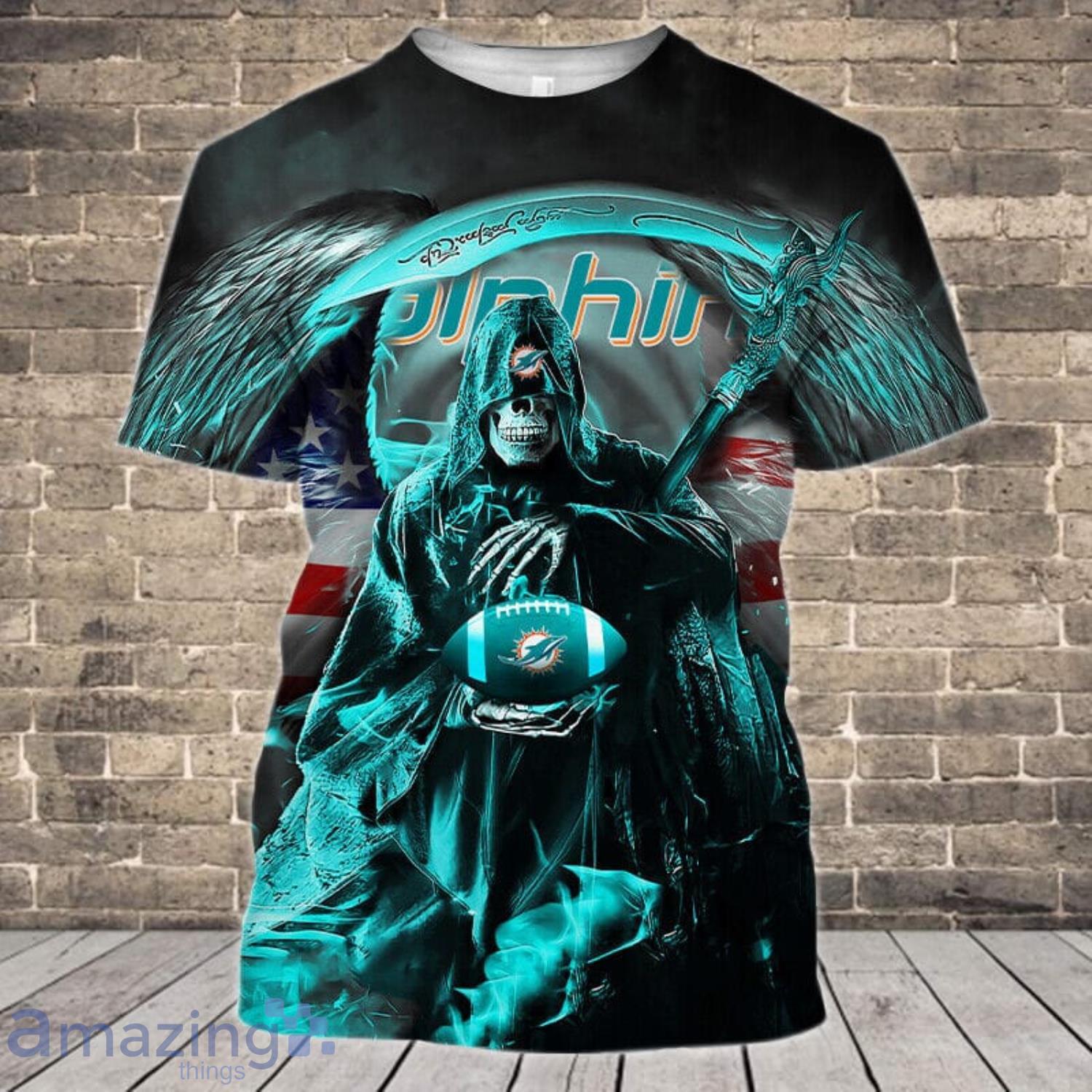 Personalized Miami Dolphins Darth Vader Star Wars All Over Print