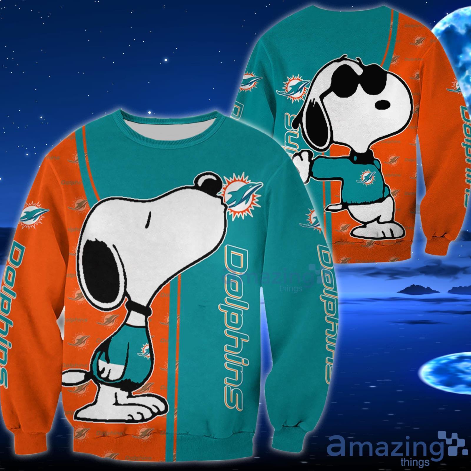 Miami Dolphins Sport Fans 3D Sweater Christmas Gift