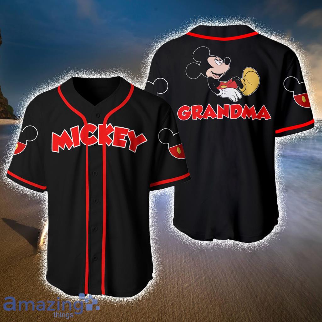 Mickey Mouse Disney Custom Baseball Jerseys For Men And Women