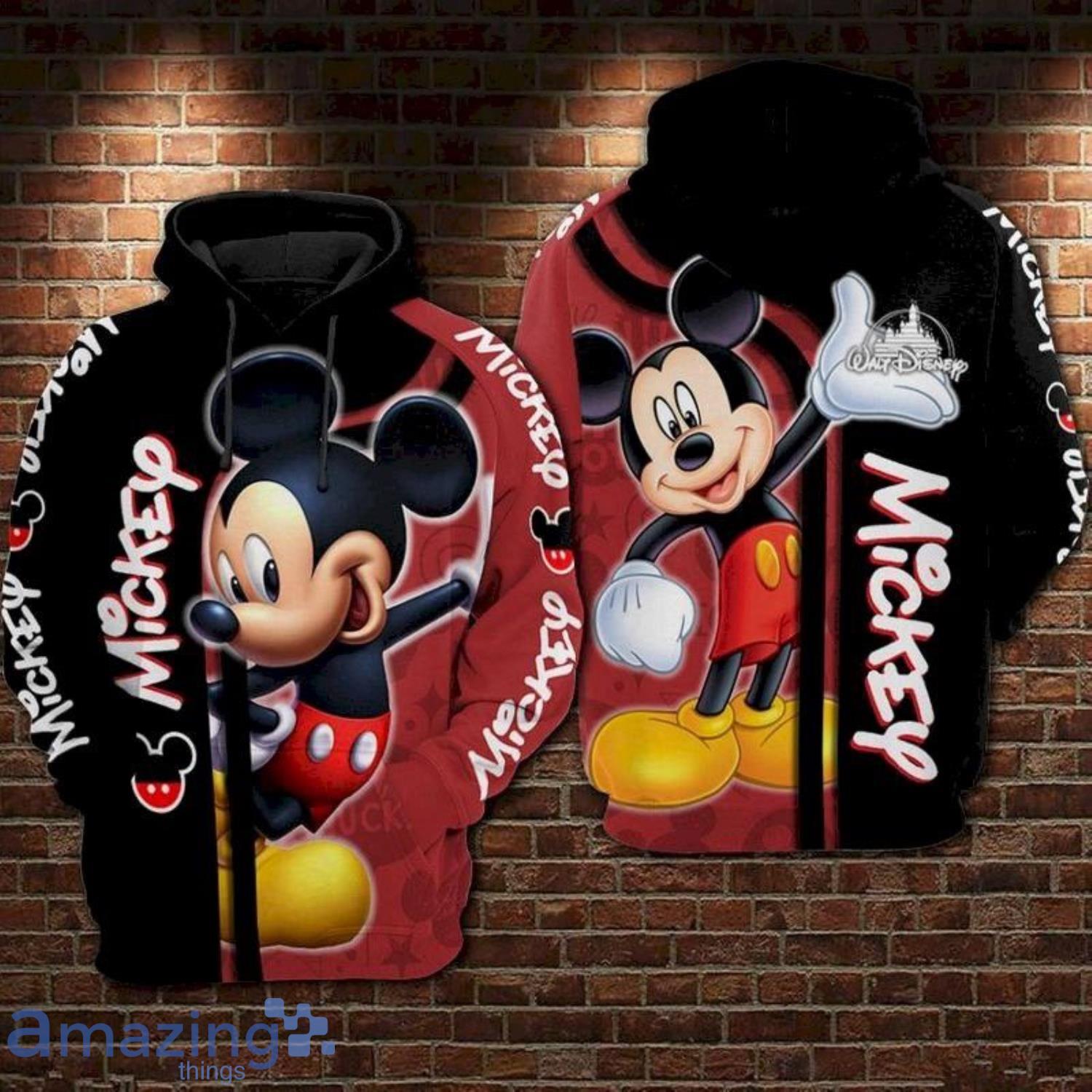 Red sales disney hoodie