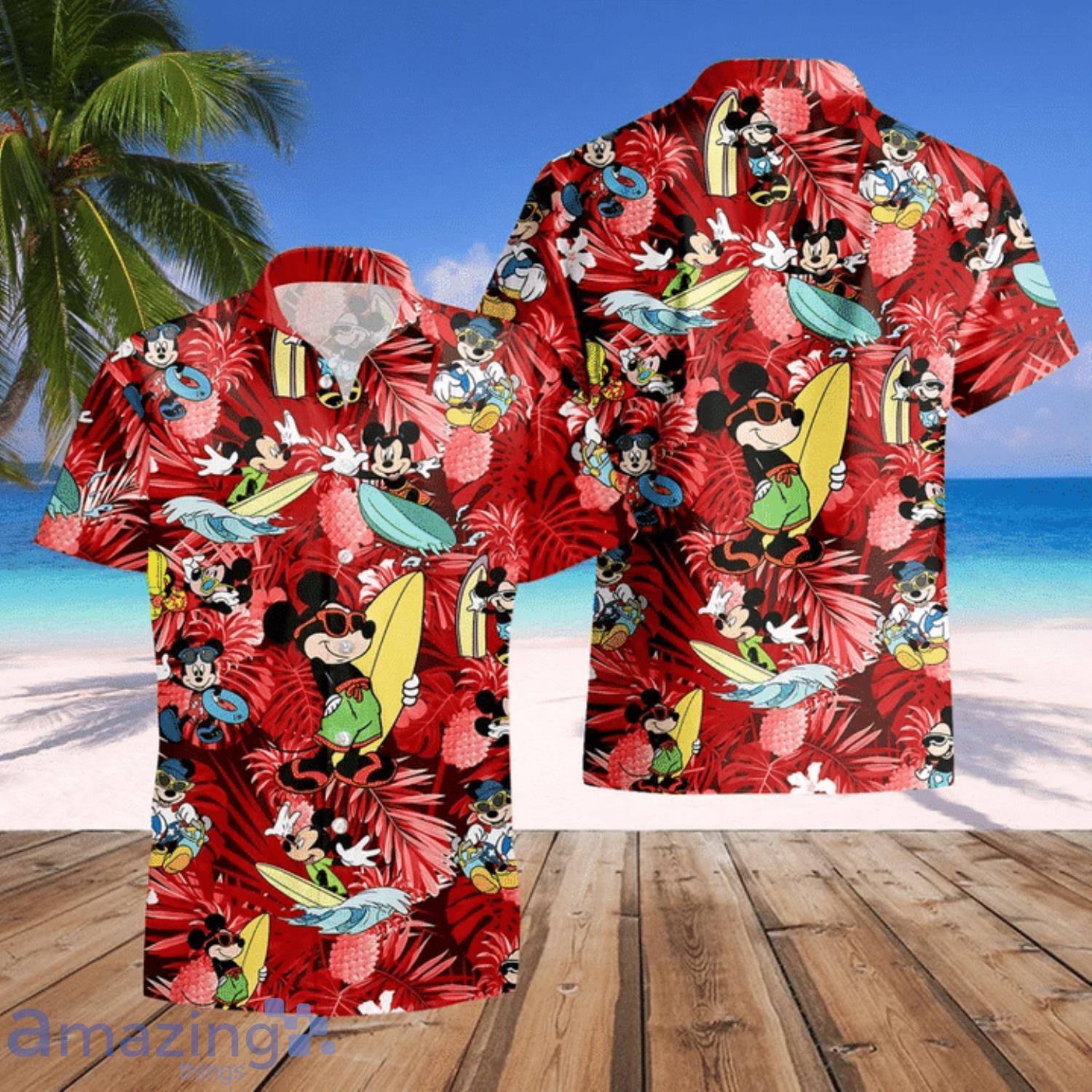 mickey mouse hawaiian shirt