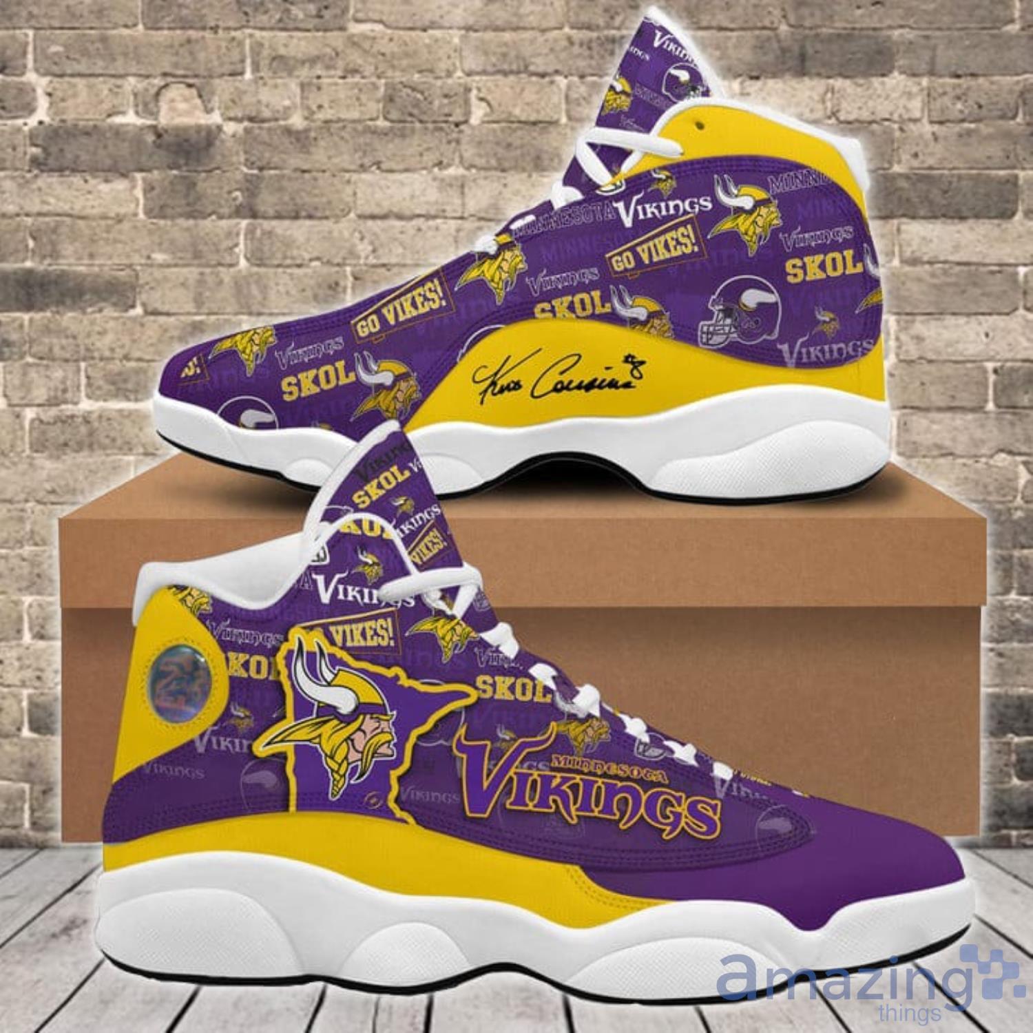 40% OFF Minnesota Vikings Sneakers Max Soul Shoes On Sale – 4 Fan Shop