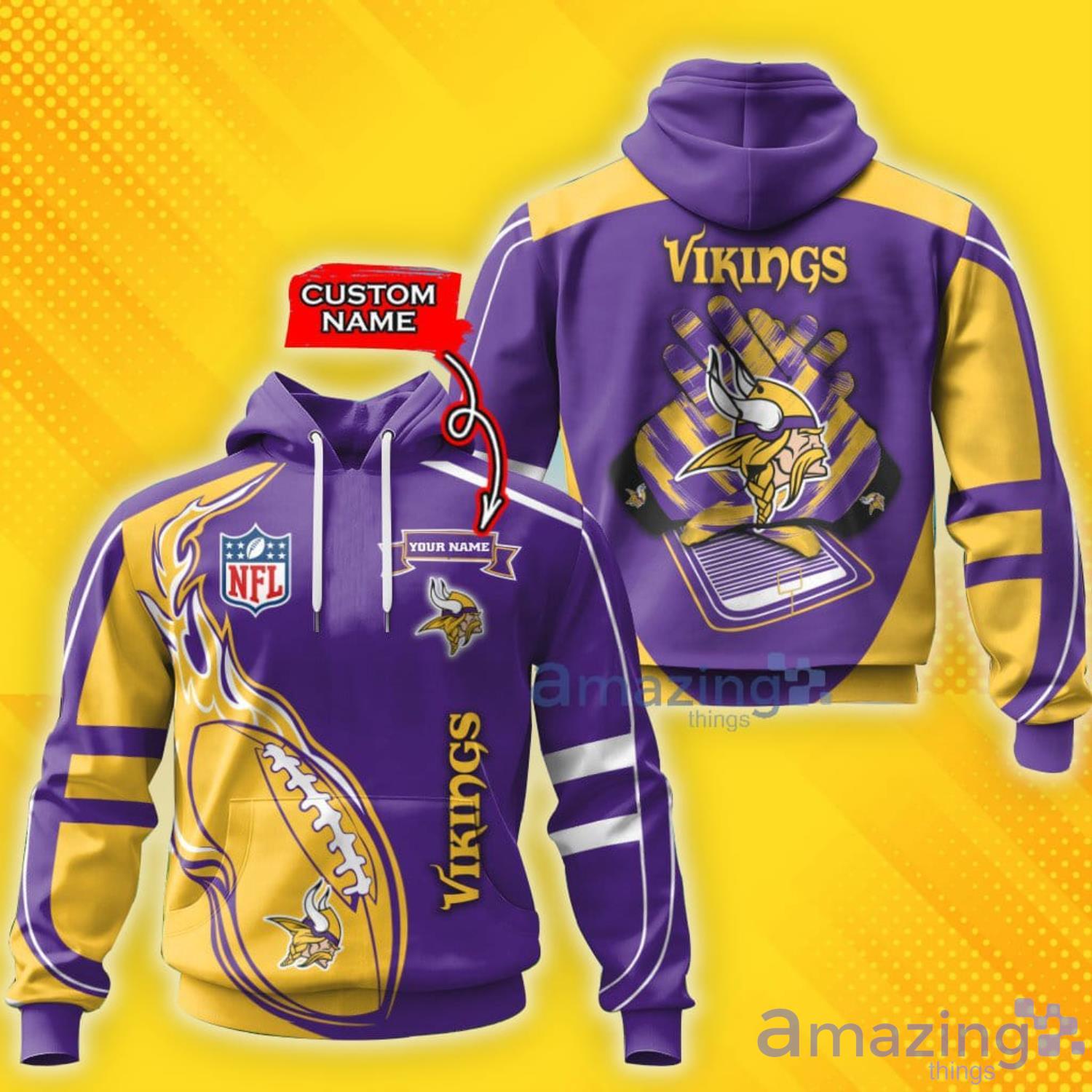 Minnesota Vikings NFL American Football Sporty Design 3D All Over Printed  Shirt - Banantees