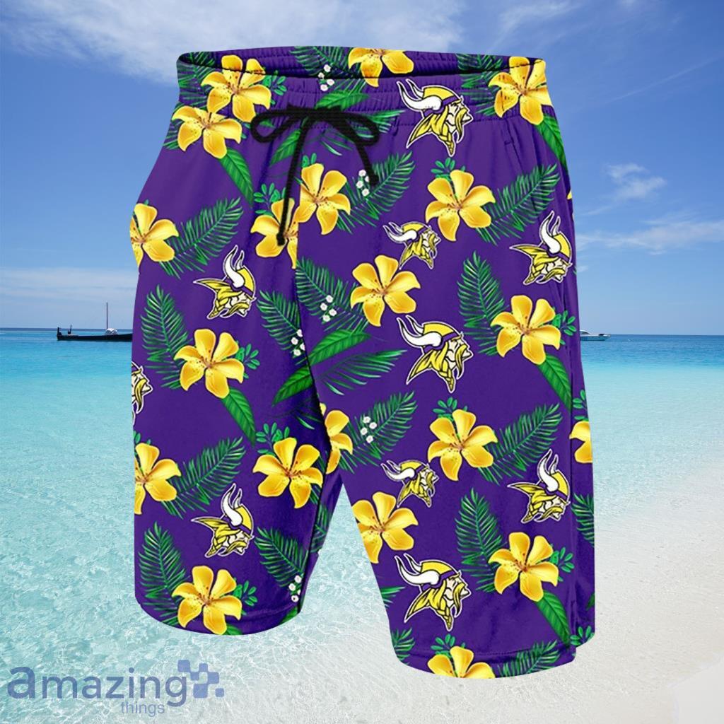 Minnesota Vikings NFL Hawaiian Shorts - Minnesota Vikings NFL Hawaiian Shorts