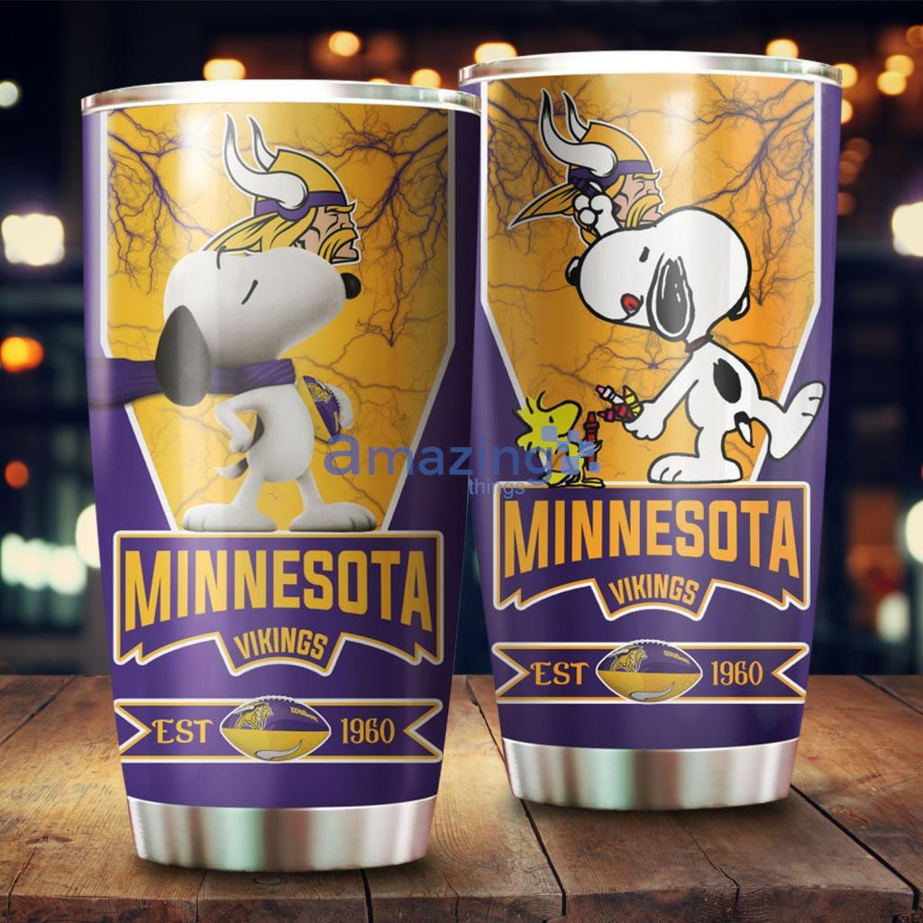 Minnesota Vikings NFL Snoopy Tumbler - Minnesota Vikings NFL Snoopy Tumbler Minnesota Vikings NFL Snoopy Tumbler - Minnesota Vikings NFL Snoopy Tumbler