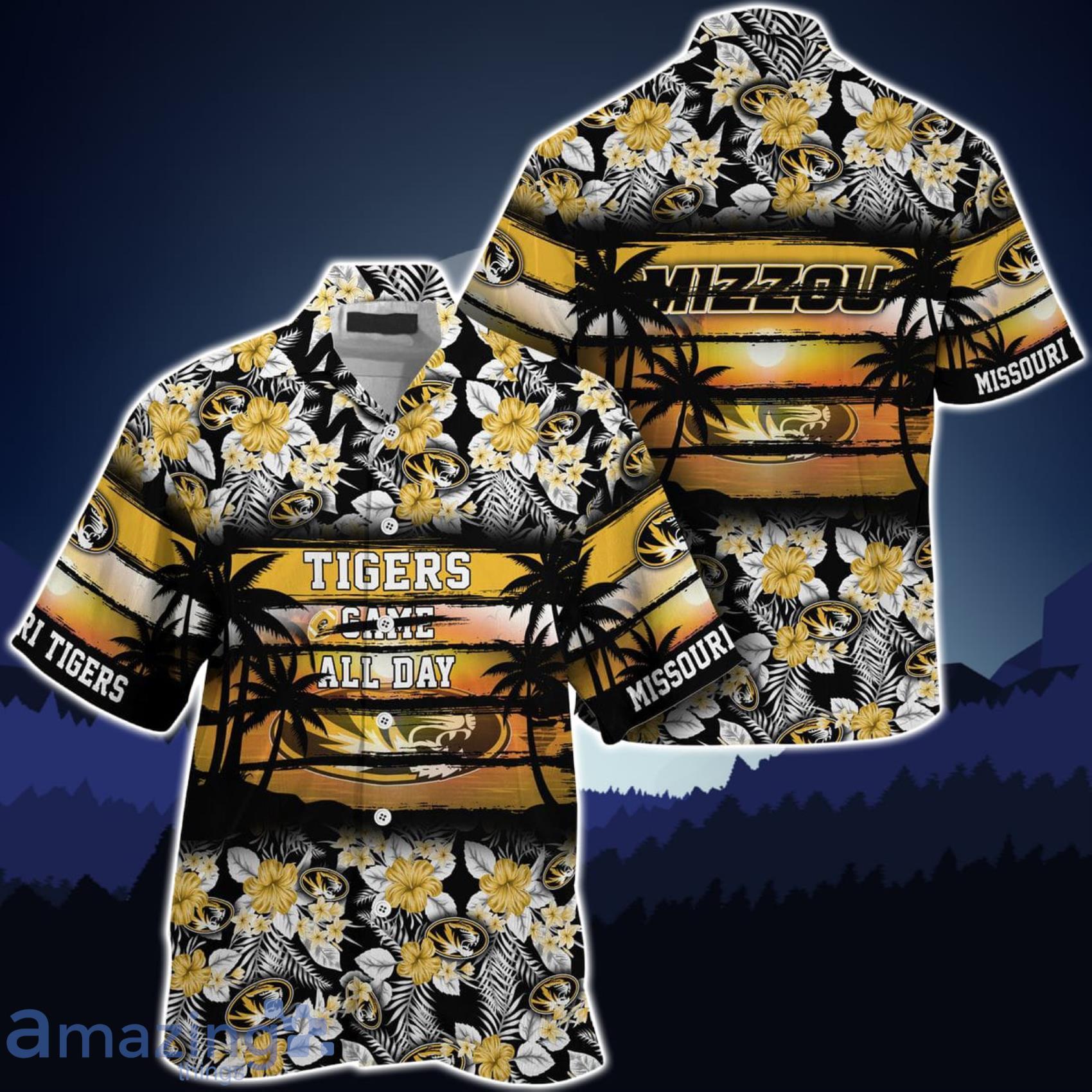 Missouri Tigers Came All Day Flower Hawaiian Shirt Product Photo 1