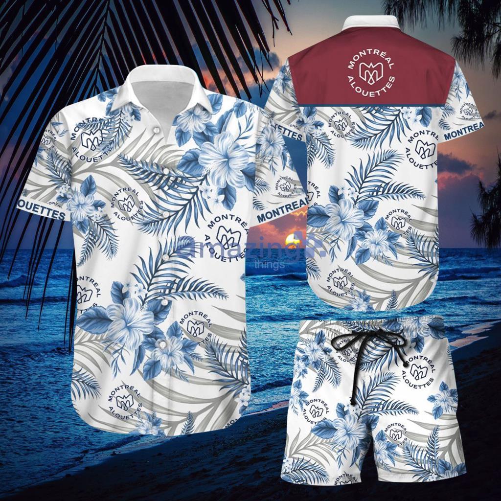 Montreal Alouettes Tropical Aloha Hawaiian Shirt And Short - Montreal Alouettes Tropical Aloha Hawaiian Shirt And Short Montreal Alouettes Tropical Aloha Hawaiian Shirt And Short - Montreal Alouettes Tropical Aloha Hawaiian Shirt And Short