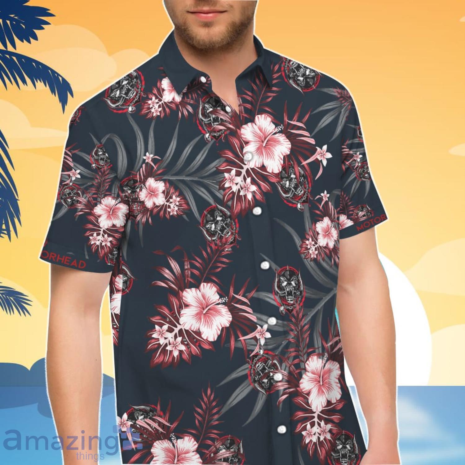 Motorhead Hawaii Hawaiian Shirt And Short Gift For Summer image Motorhead Hawaii Hawaiian Shirt And Short Gift For Summer Product Photo 2