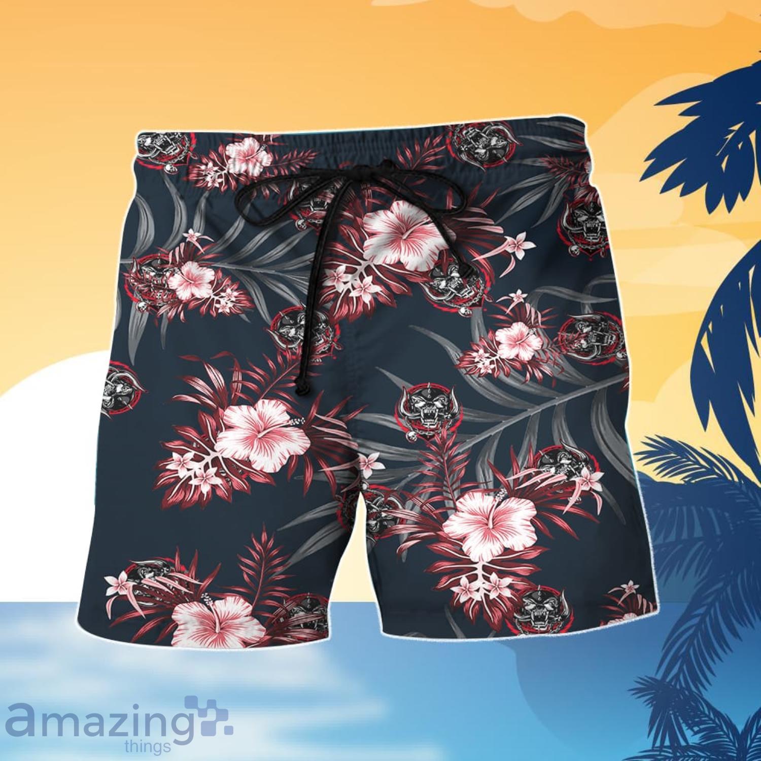 Motorhead Hawaii Hawaiian Shirt And Short Gift For Summer image Motorhead Hawaii Hawaiian Shirt And Short Gift For Summer Product Photo 3