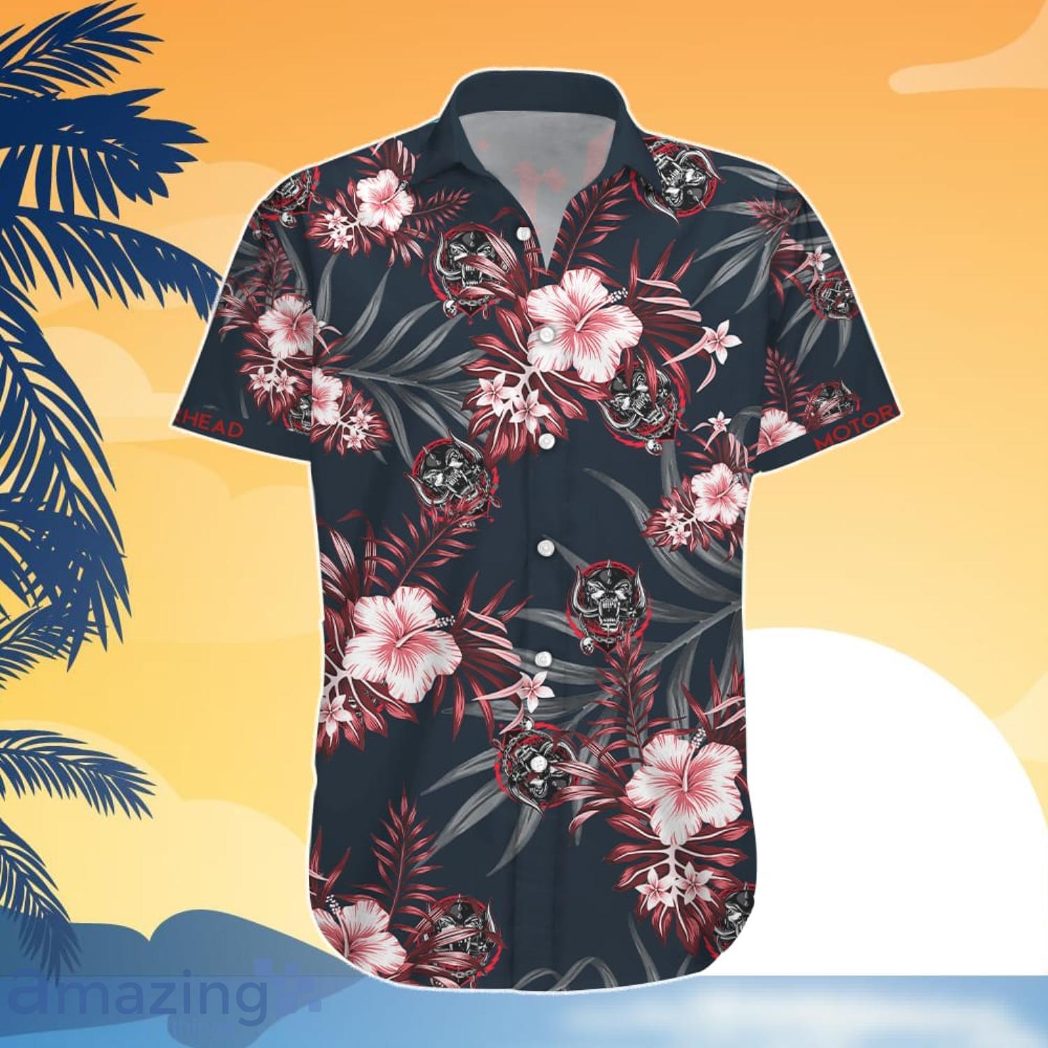 Motorhead Hawaii Hawaiian Shirt And Short Gift For Summer image Motorhead Hawaii Hawaiian Shirt And Short Gift For Summer Product Photo 4