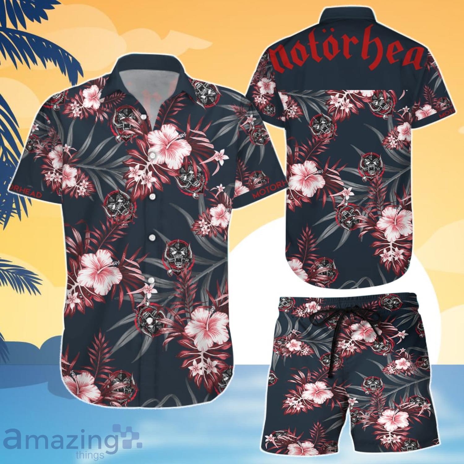 Motorhead Hawaii Hawaiian Shirt And Short Gift For Summer Product Photo 1 Motorhead Hawaii Hawaiian Shirt And Short Gift For Summer Product Photo 1