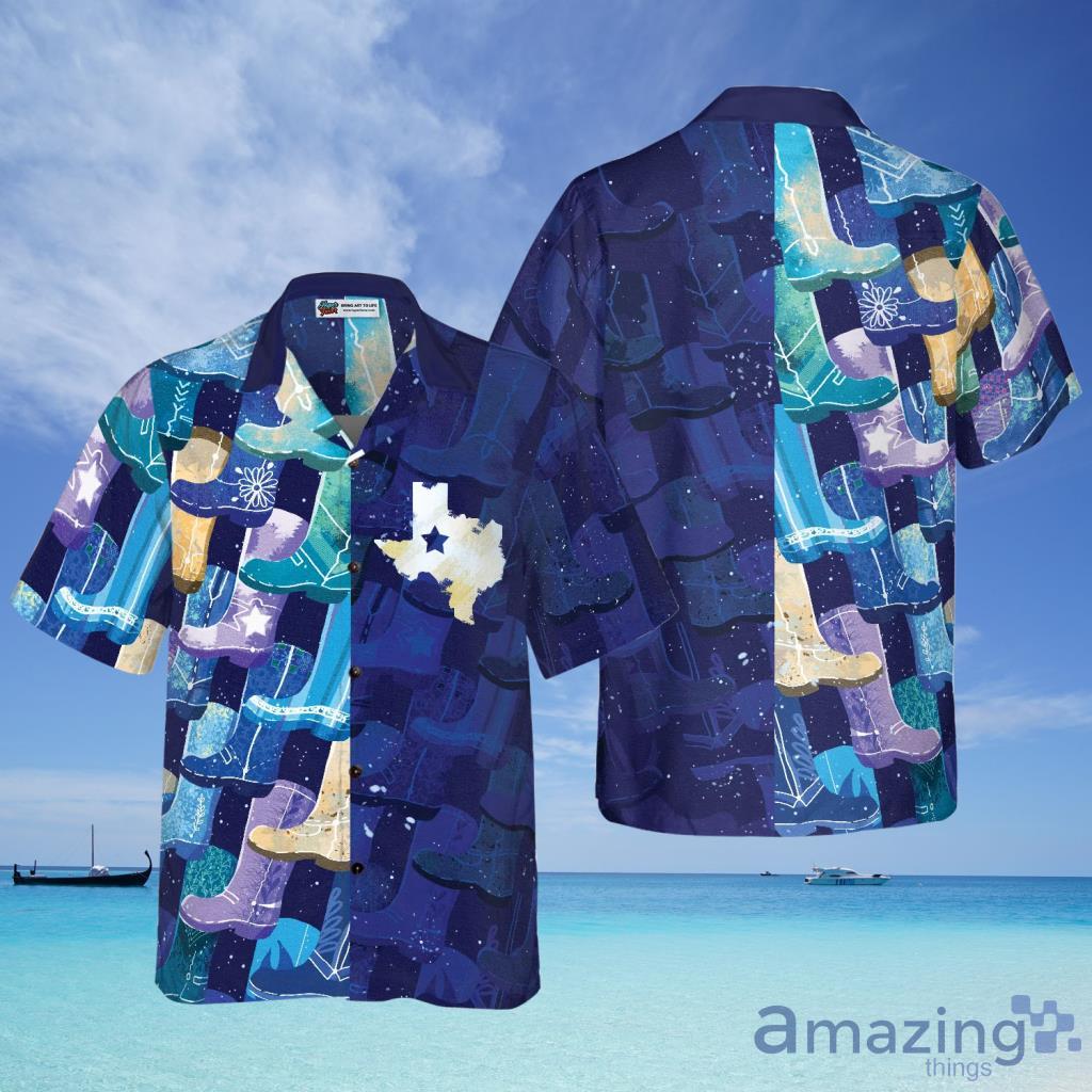 Multicolor Cowboy Boots Texas Hawaiian Shirt For Men And Women - Multicolor Cowboy Boots Texas Hawaiian Shirt For Men And Women