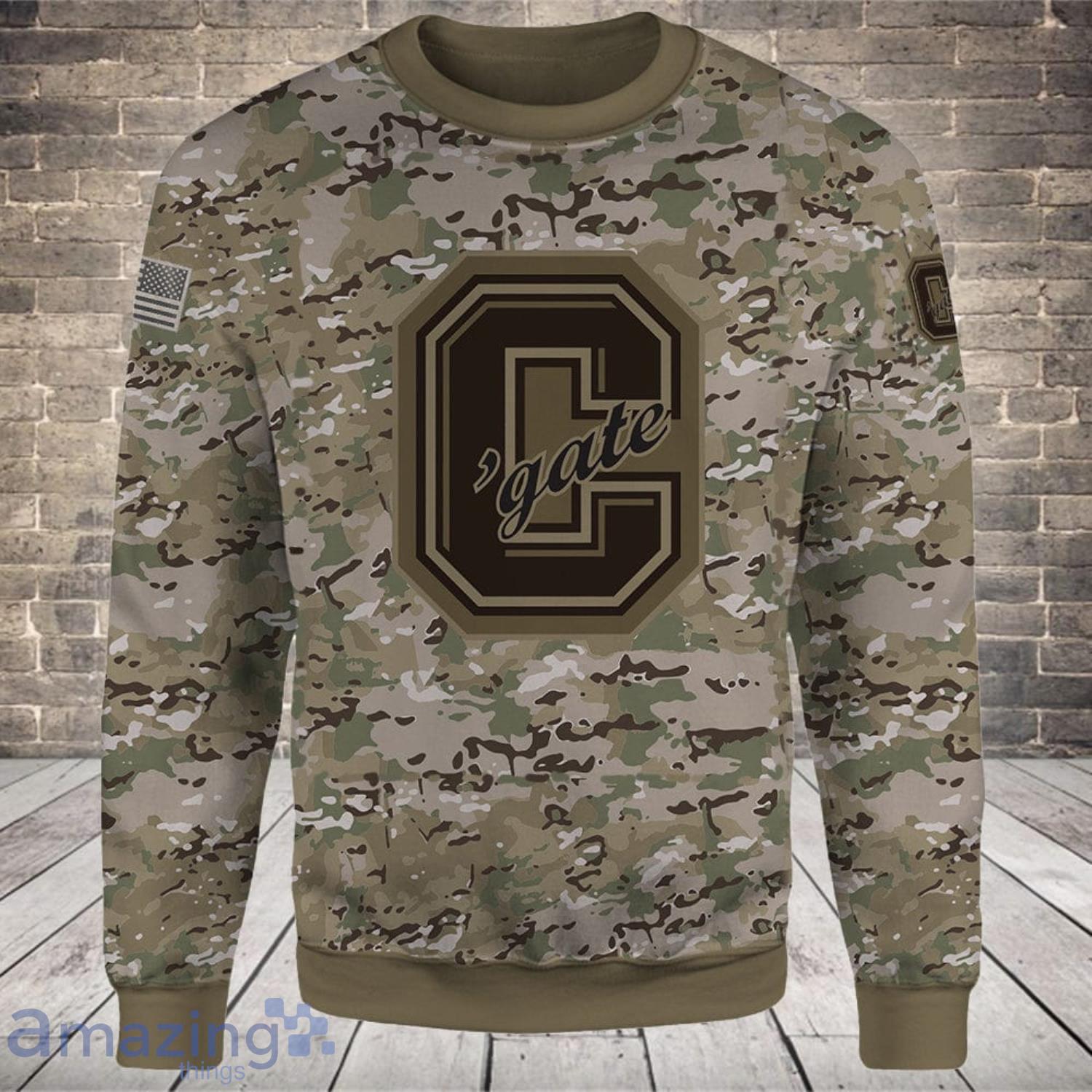 Colgate Raiders Hawaiian Shirt Camouflage NCAA Summer Custom Number And  Name For Fans Gift - Freedomdesign