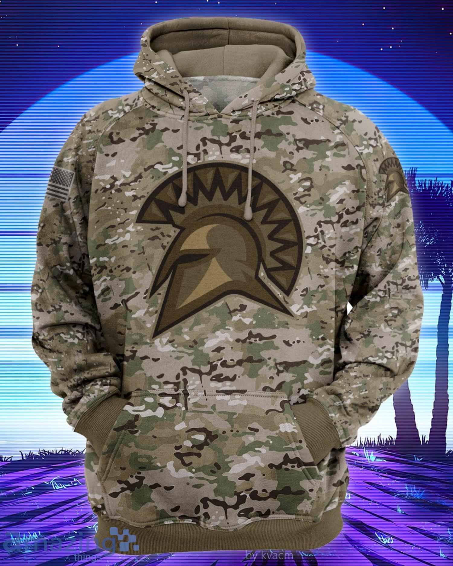 NCA San Jose State Spartans Camo Style Gifts for Veterans Day All Over Printed 3D Shirt image NCA San Jose State Spartans Camo Style Gifts for Veterans Day All Over Printed 3D Shirt Product Photo 6