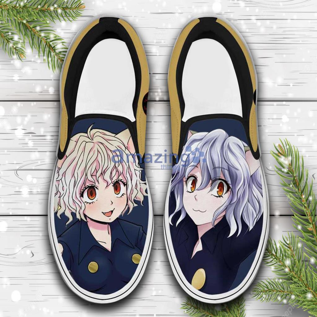Leorio Custom Anime Hunter X Hunter Slip On Sneakers Shoes