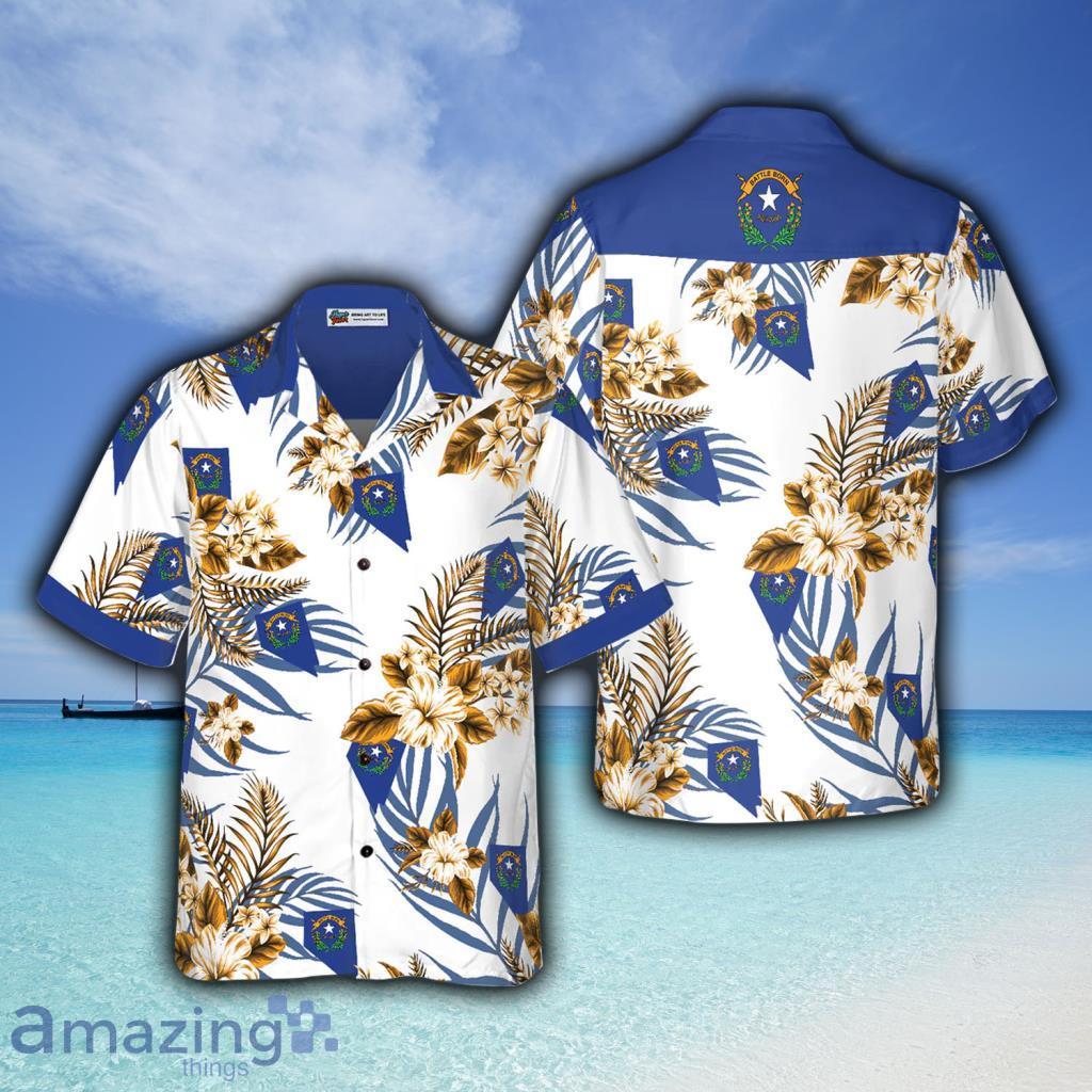 Nevada Proud Tropical Hawaiian Shirt For Men And Women - Nevada Proud Tropical Hawaiian Shirt For Men And Women