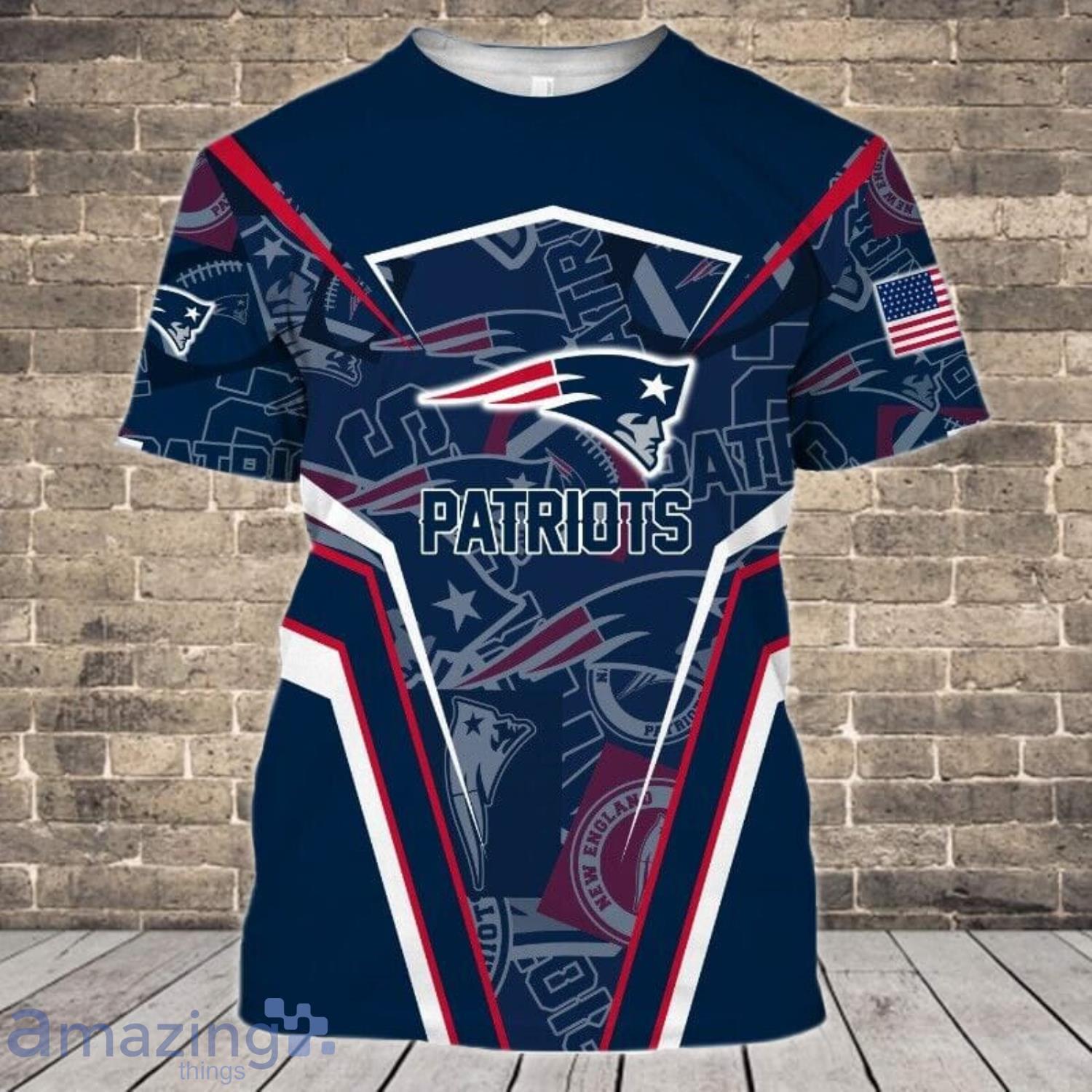 New England Patriots Best Mom Ever American Flag T-Shirt - T-shirts Low  Price