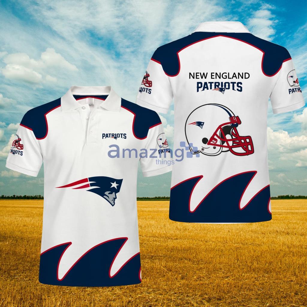 Men's New England Patriots 3D Polo Shirt, New England Patriots Unique Gifts  - T-shirts Low Price