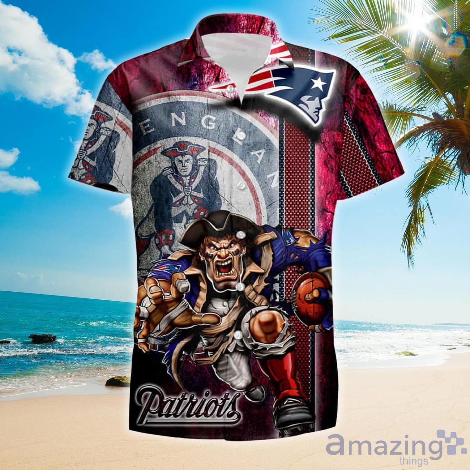 New England Patriots Retro Nfl Summer Gift Hawaiian Shirt And Shorts