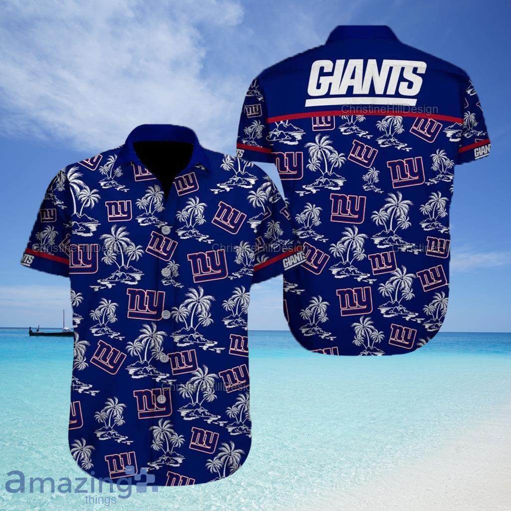 New York Giants Hawaiian Aloha Shirt Gift - Bring Your Ideas