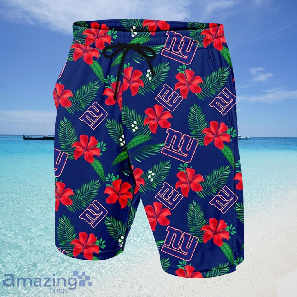 New York Giants NFL Hawaiian Shorts - New York Giants NFL Hawaiian Shorts