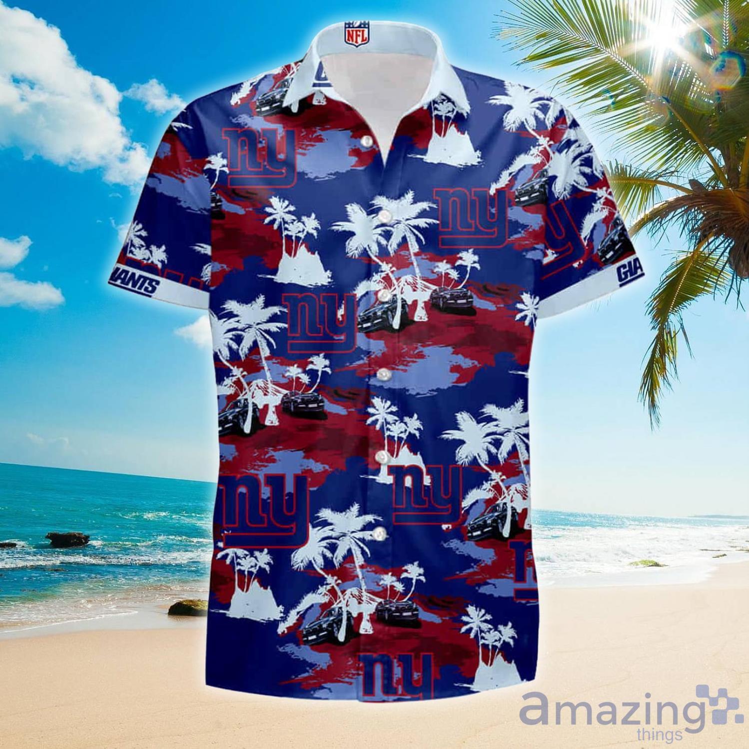 New York Giants Hawaii Summer Hawaiian Shirt