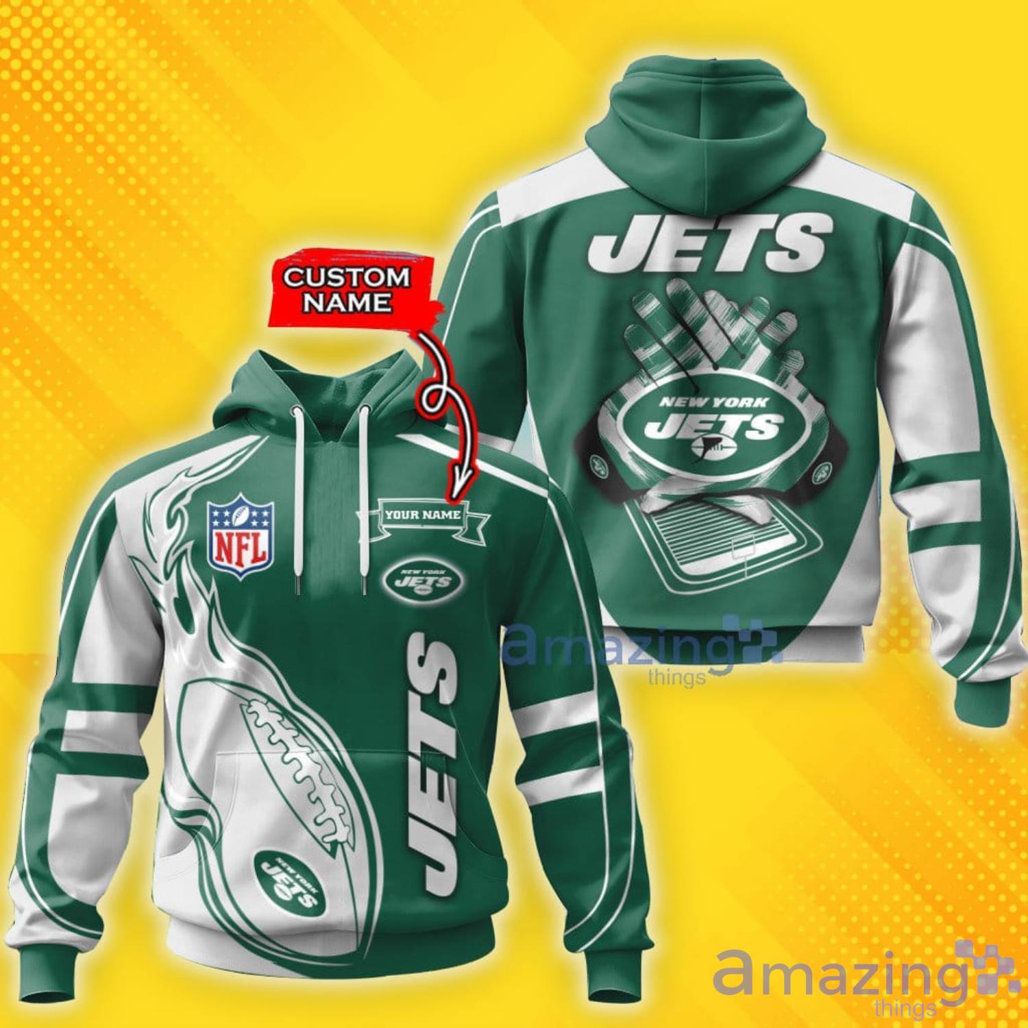 New York Jets Custom Bomber Jacket - T-shirts Low Price