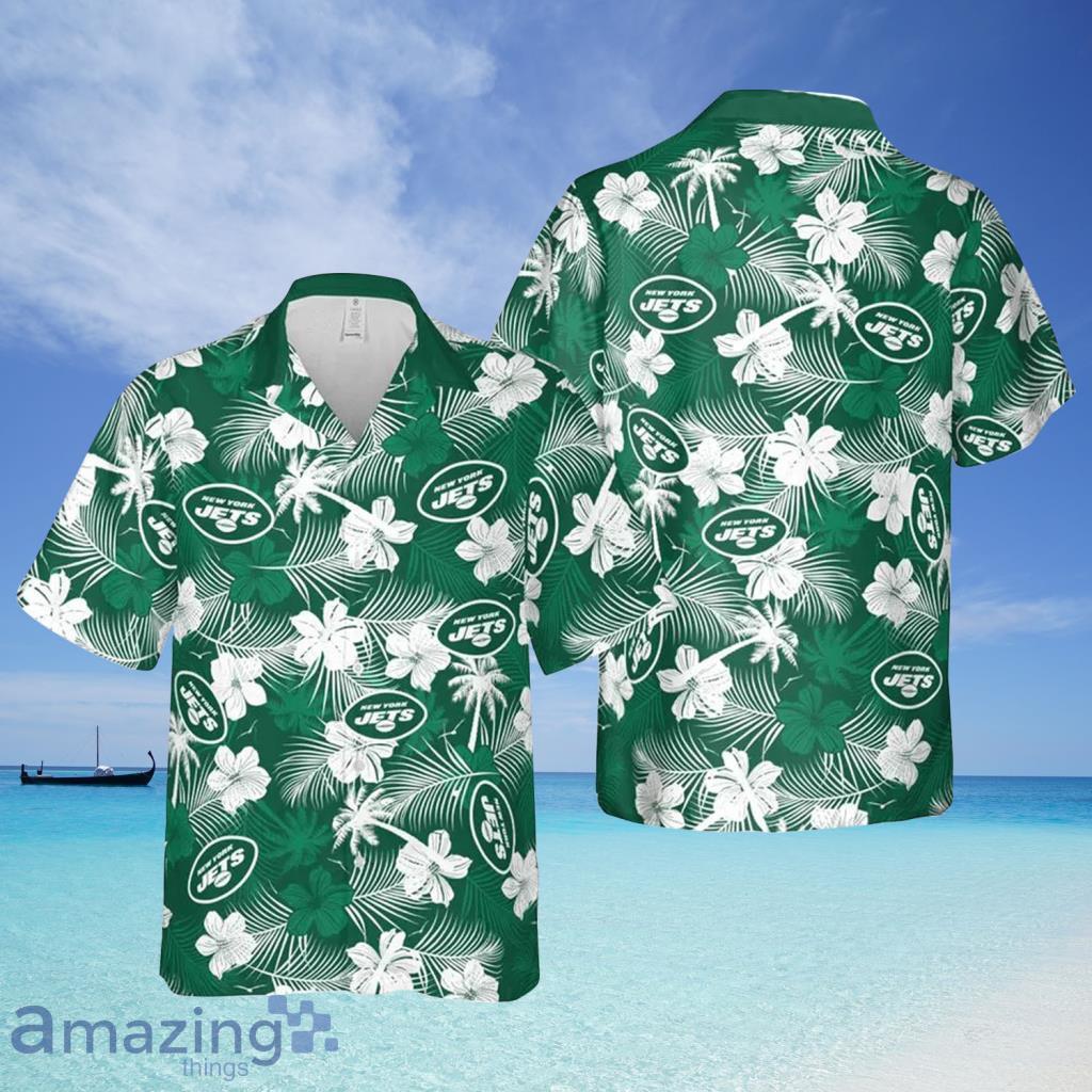 New York Jets NFL Aloha Tropical Hawaiian Shirt