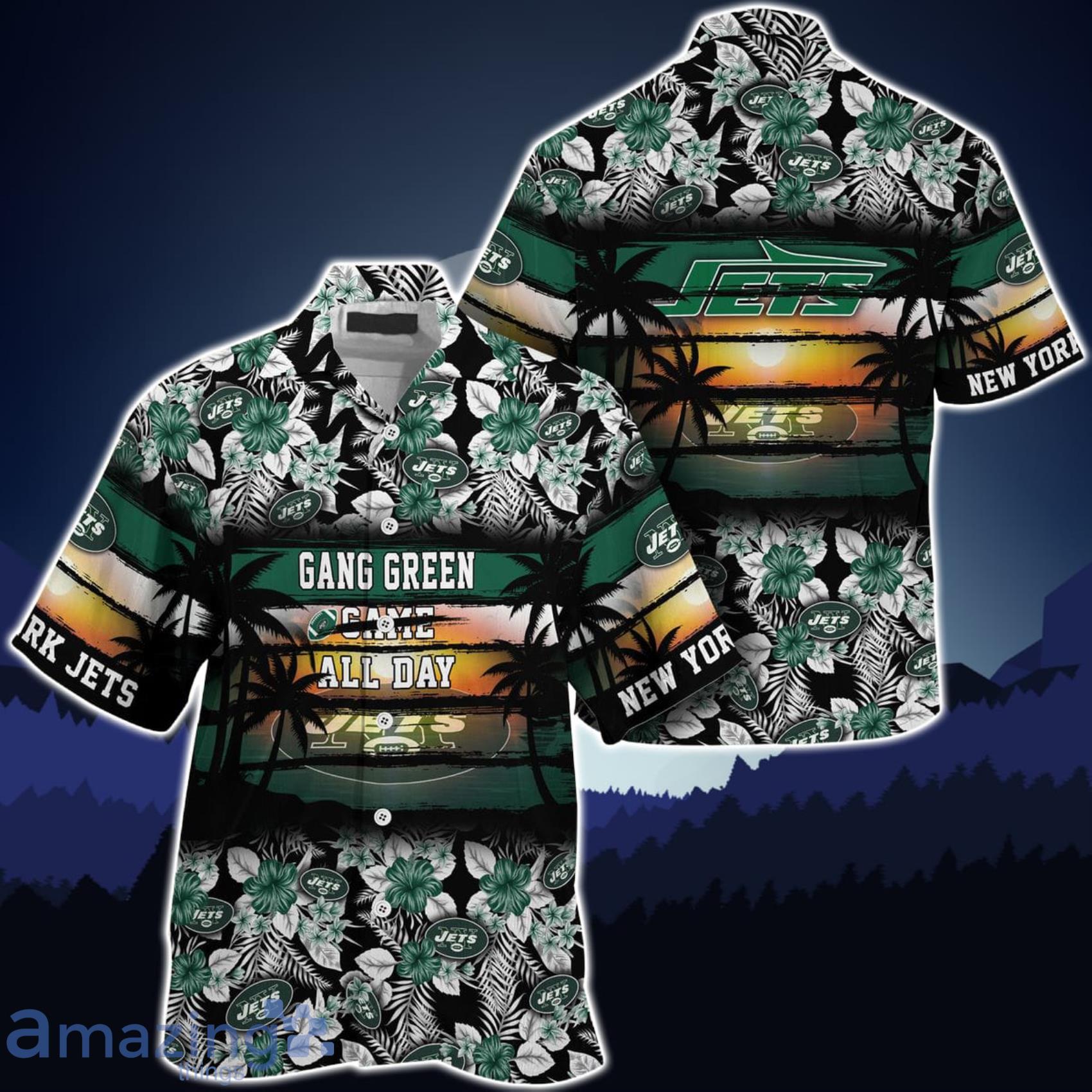 NFL New York Jets Hawaiian Shirt All Over Print, Men, Women, Unisex, Model  - Ingenious Gifts Your Whole Family