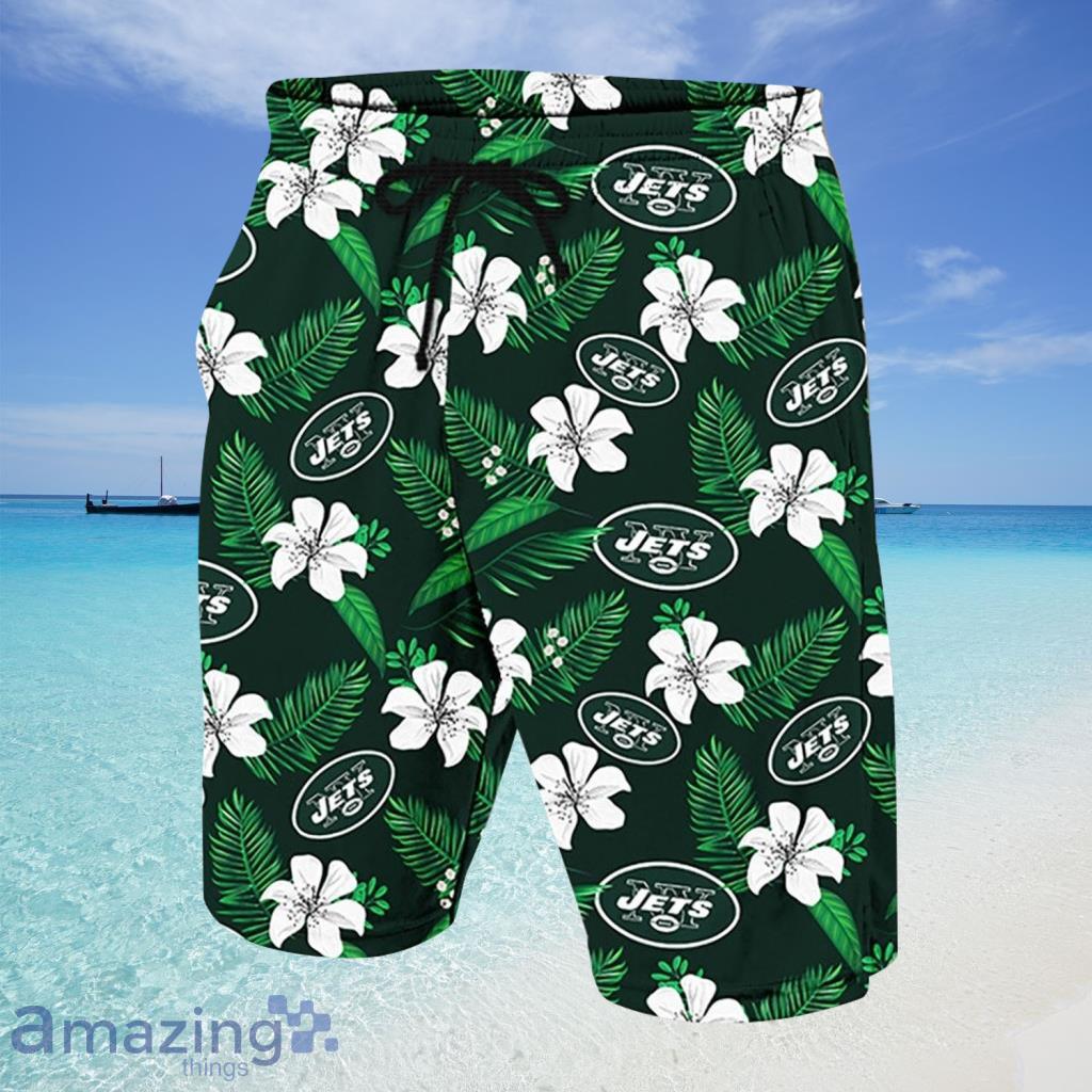 NFL New York Jets Big Logo Retro Shorts S