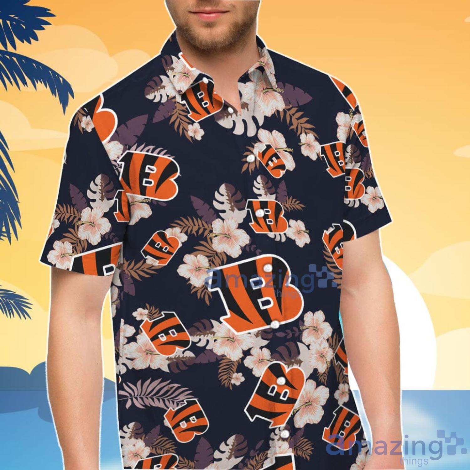 Nfl Cincinnati Bengals Hawaiian Shirt And Shorts Gift For Summer