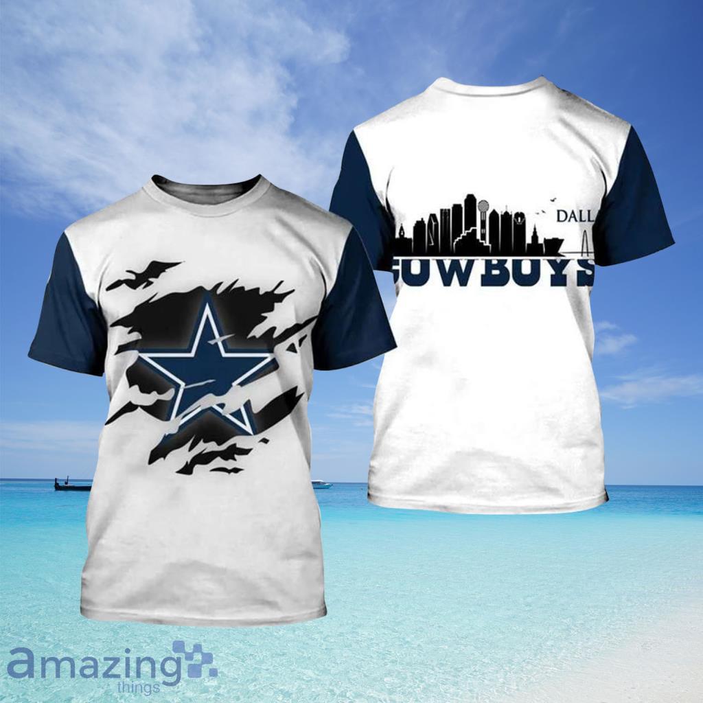 Youth Dallas Cowboys Shirt 3D Christmas Best Dallas Cowboys Gifts