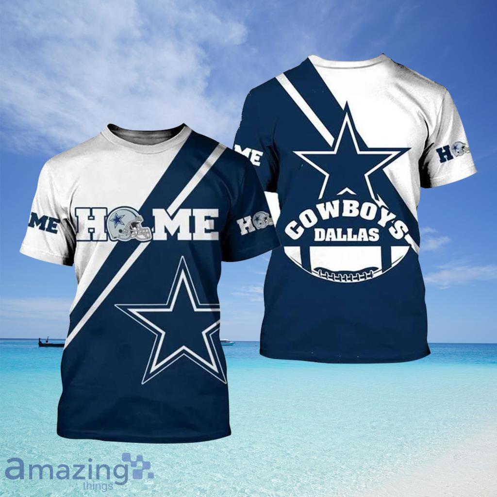 Dallas Cowboys All Over 3d printed shirts