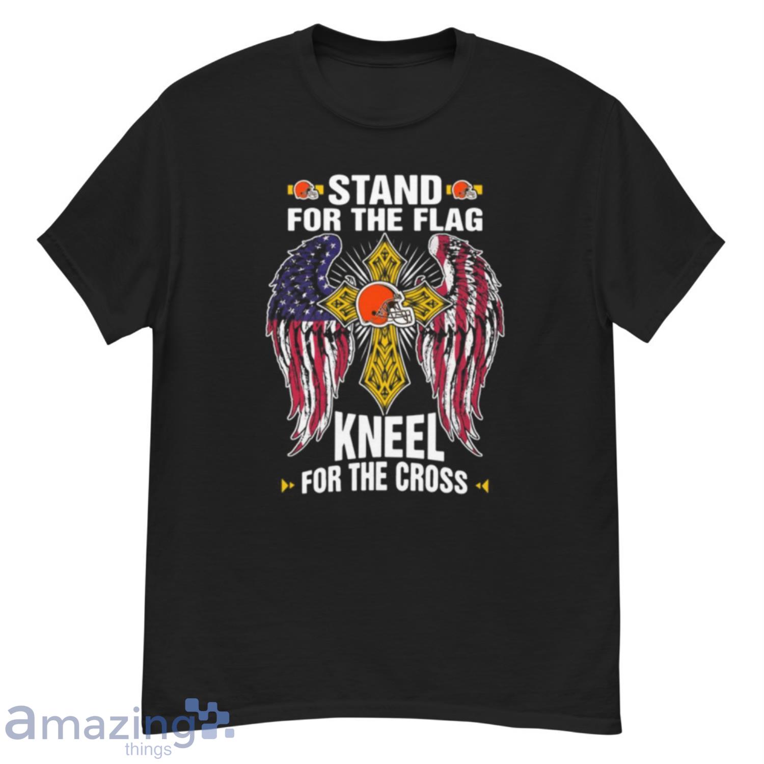 Personalized Cleveland Browns Stand For The Flag Kneel For