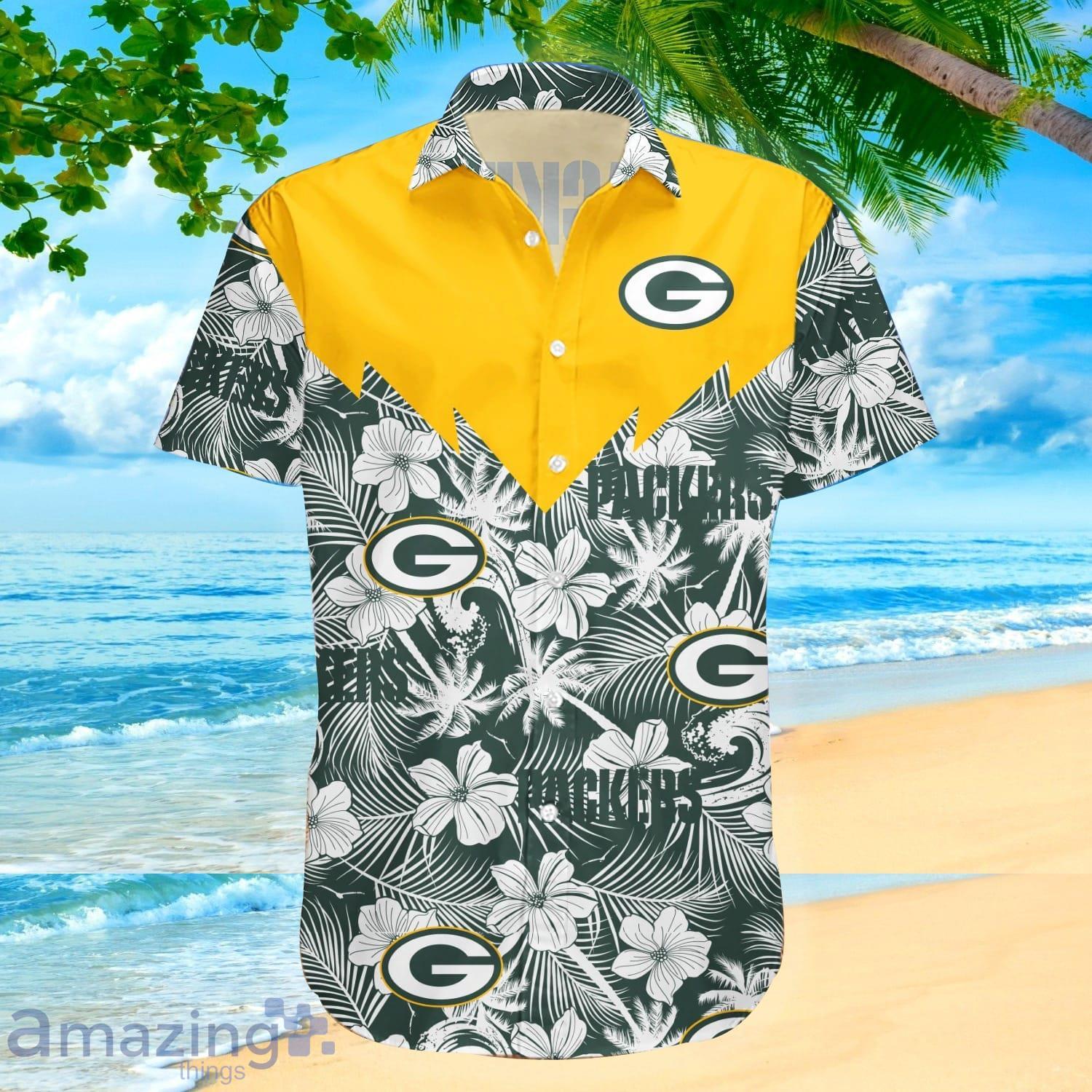 20% OFF Green Bay Packers Hawaiian Shirt Floral Button Up – 4 Fan Shop