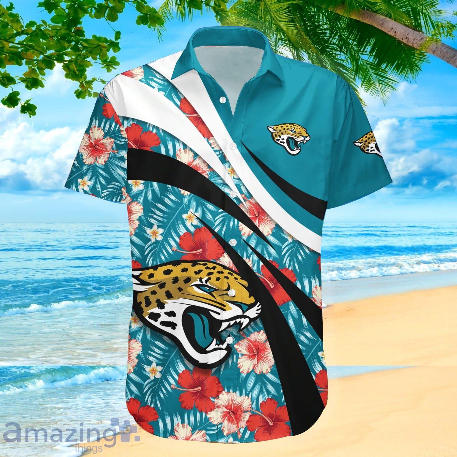 NFL Jacksonville Jaguars Aloha Tropical Hawaiian Shirt