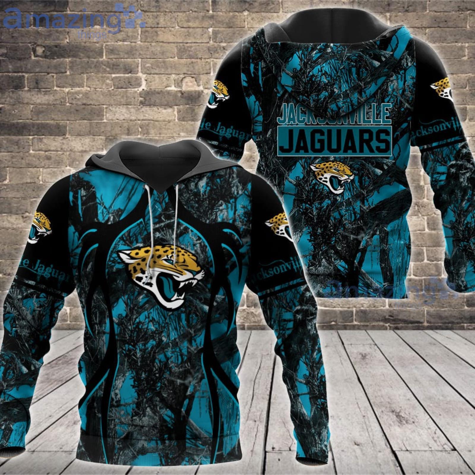 Jacksonville Jaguars Nfl All Over Printed 3D Shirt For Fans