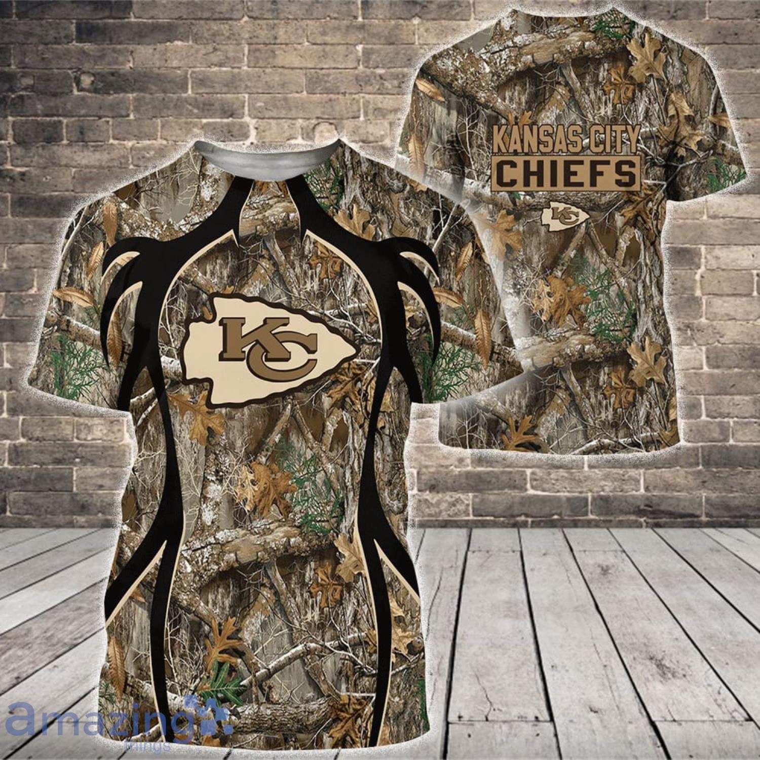 NFL Kansas City Chiefs Hunting Pattern Gift For Father's Day All