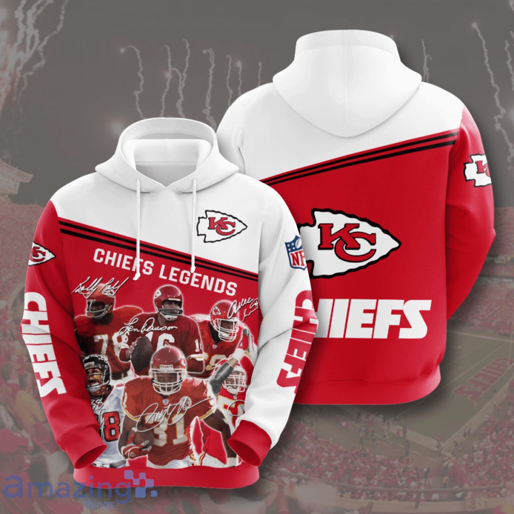 NFL Kansas City Chiefs K.C.Chiefs All Star Legends custom 3d Hoodie