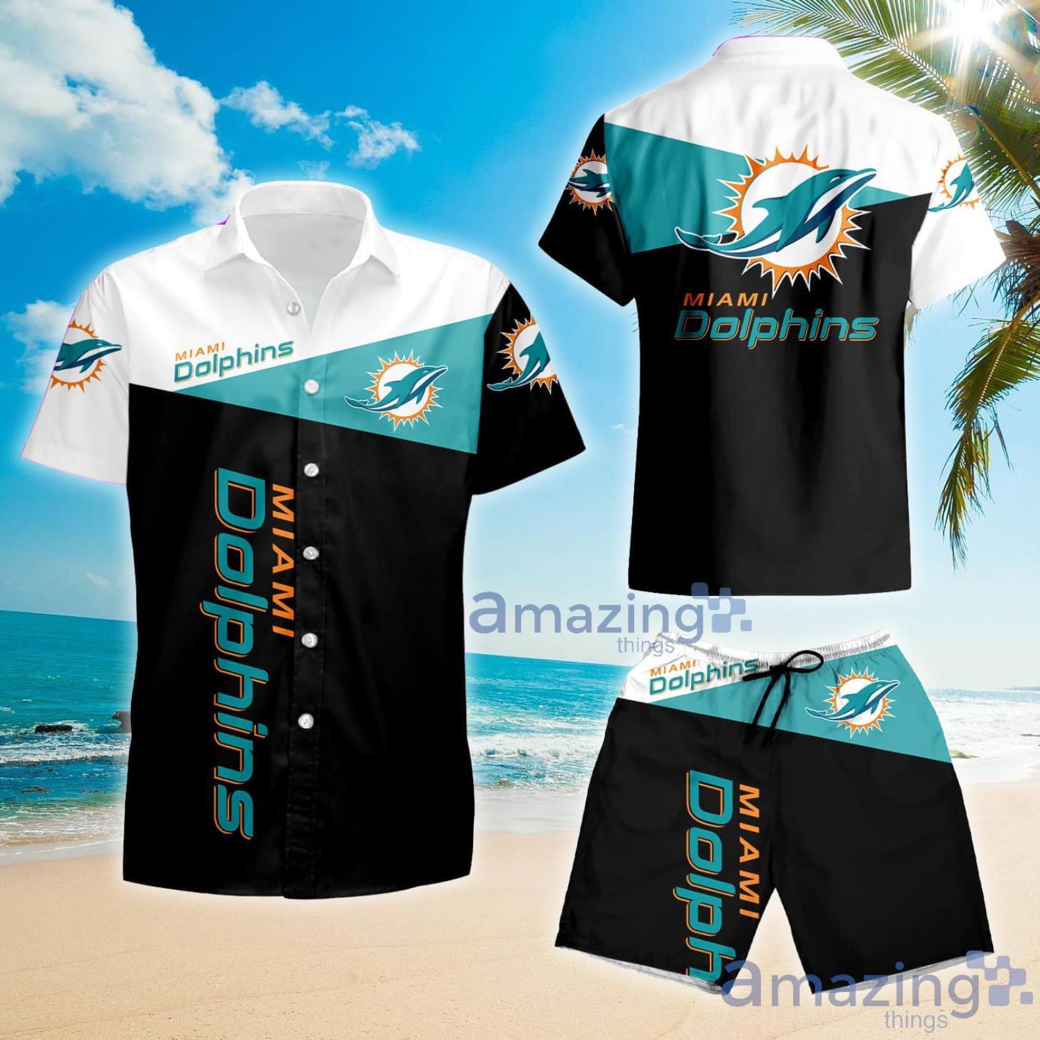 Just Don - NFL Throwback Dolphins Shorts - Teal, Green / SM | Feature