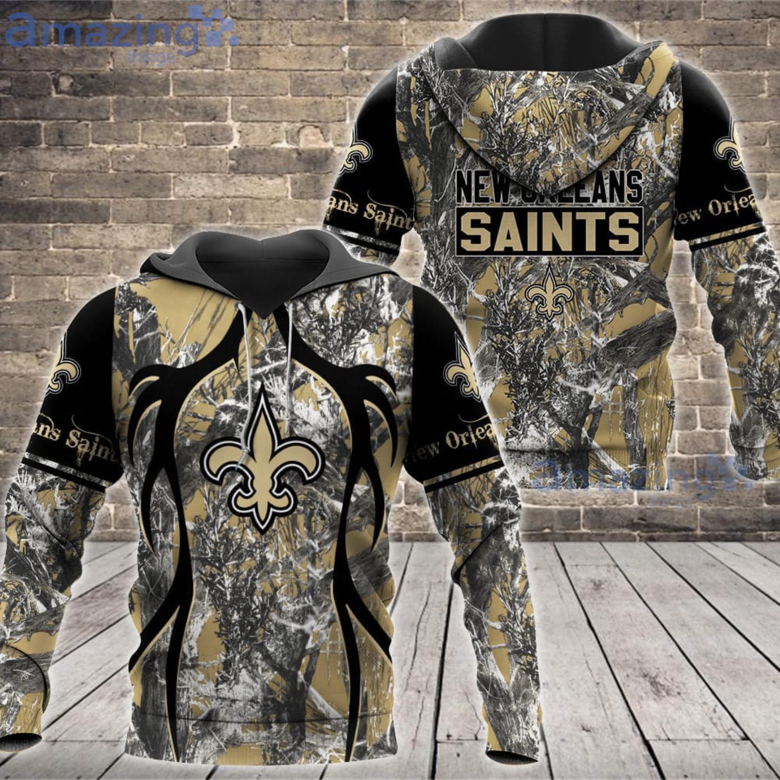 NFL New Orleans Saints Hunting Design Unique 3D T-Shirt All Over Ptint For  Fans, NFL New Orleans Saints 3D T-Shirt - The Clothes You'll Ever Need