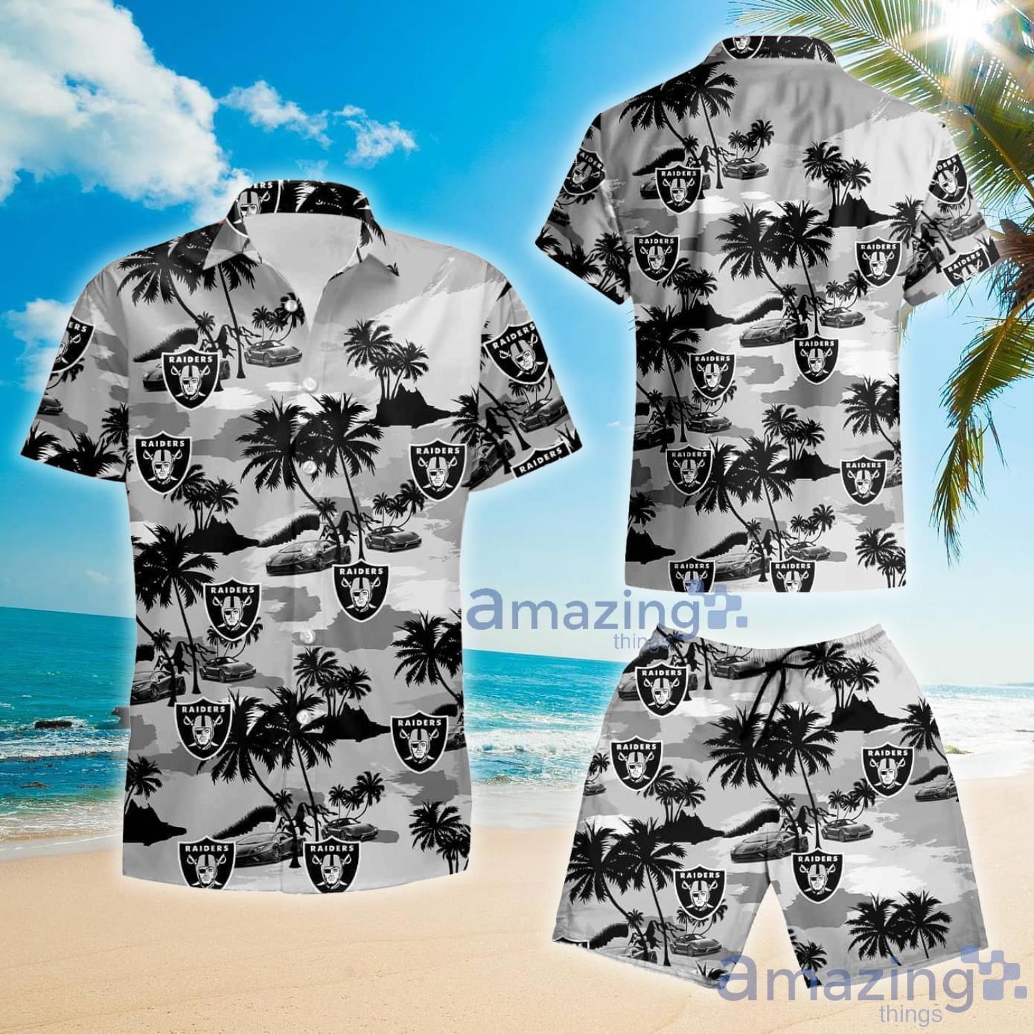 HOT Oakland Raiders NFL Customized Summer Hawaiian Shirt