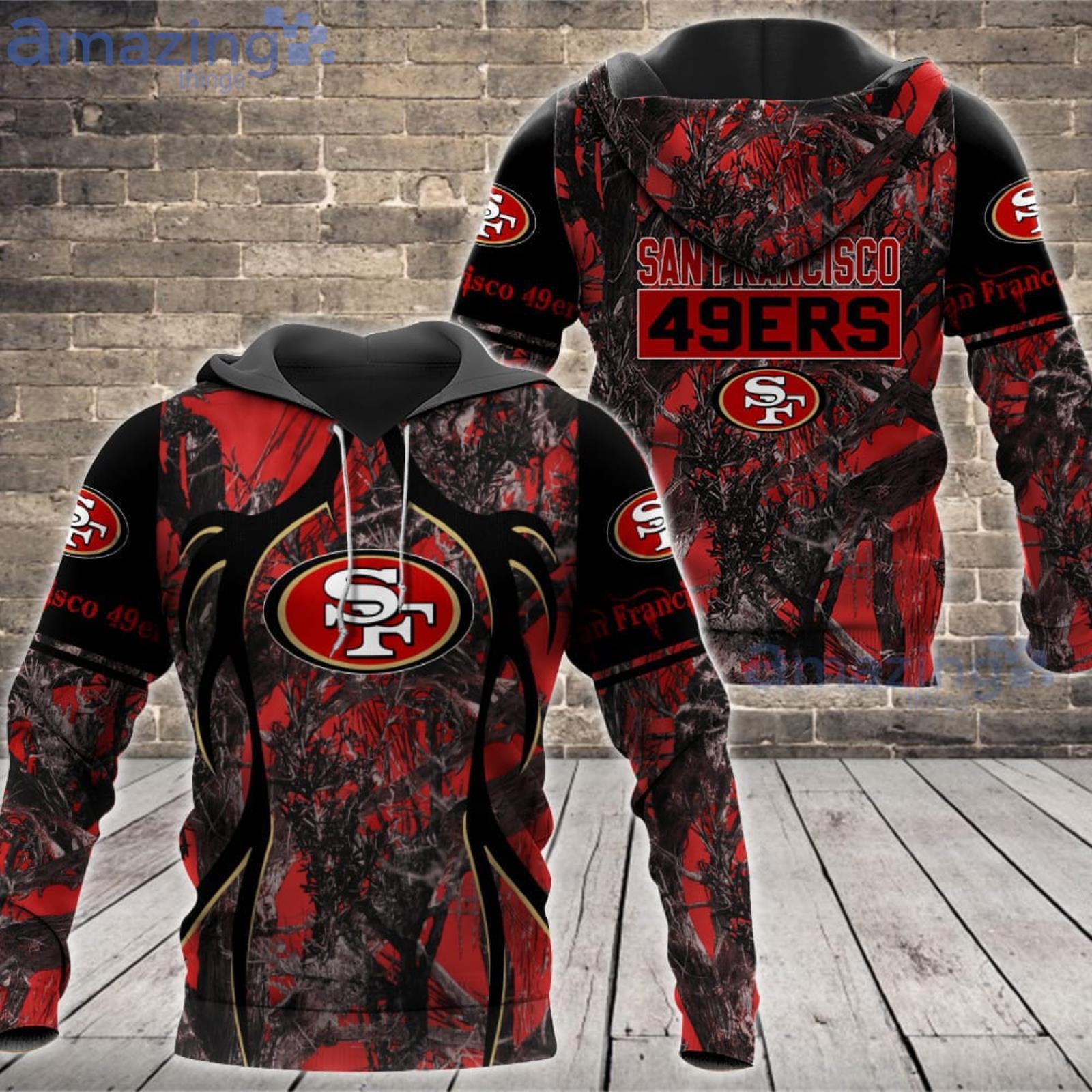 San Francisco 49ers NFL Special Camo Hunting Personalized Hoodie T