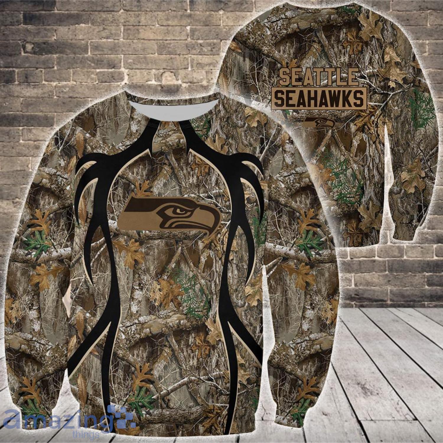 Seahawks Shirt Mens 3D Cool Lava Skull Seahawks Fathers Day Gifts