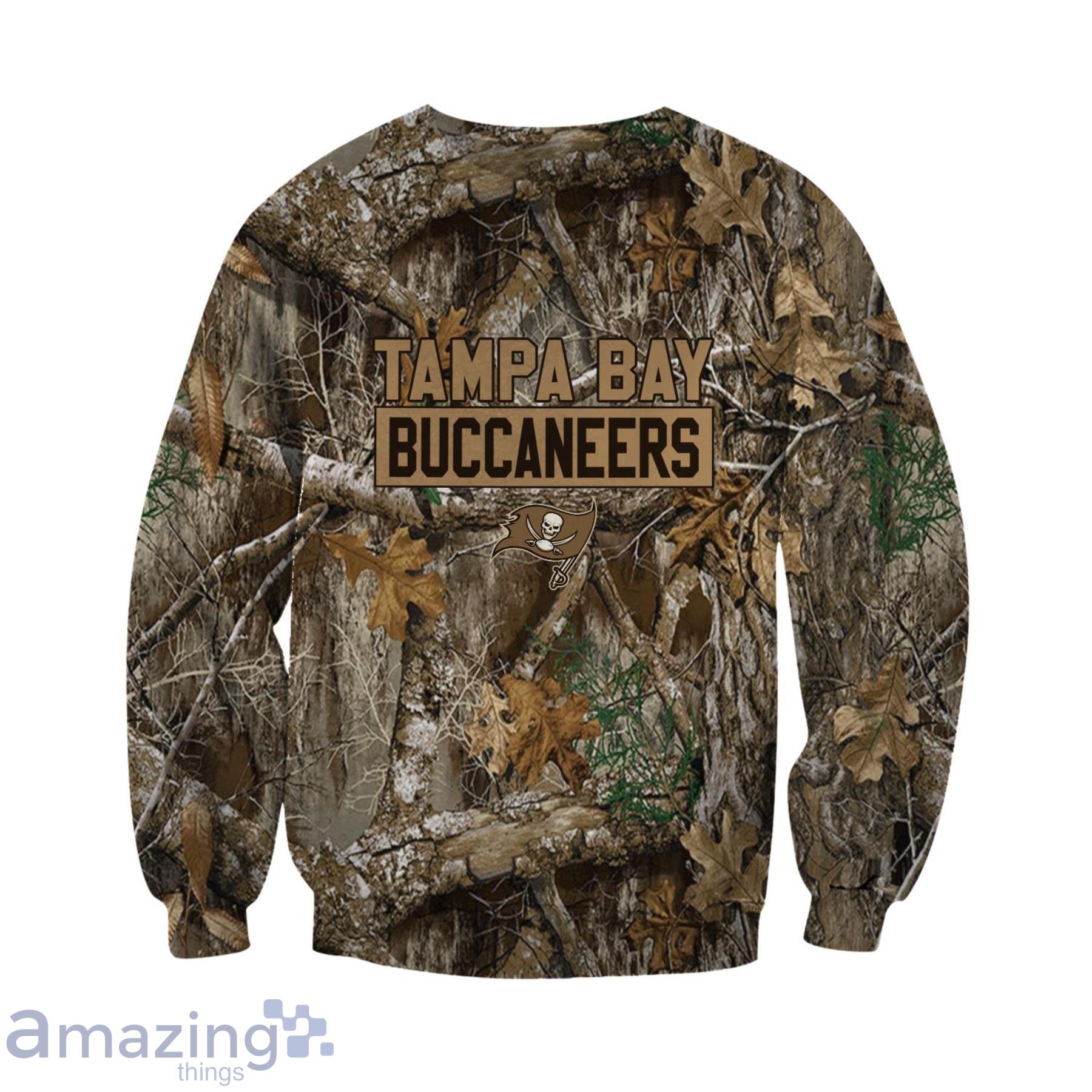 NFL Tampa Bay Buccaneers Hunting Pattern Gift For Father's Day All Over  Printed 3D Shirt