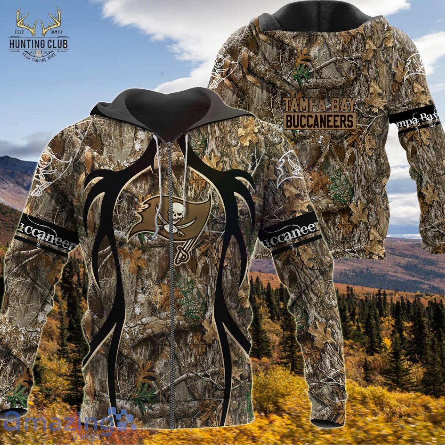 Dallas Cowboys Hunting Camo 3D Hoodie All Over Print Dallas Cowboys Gifts  For Dad - T-shirts Low Price