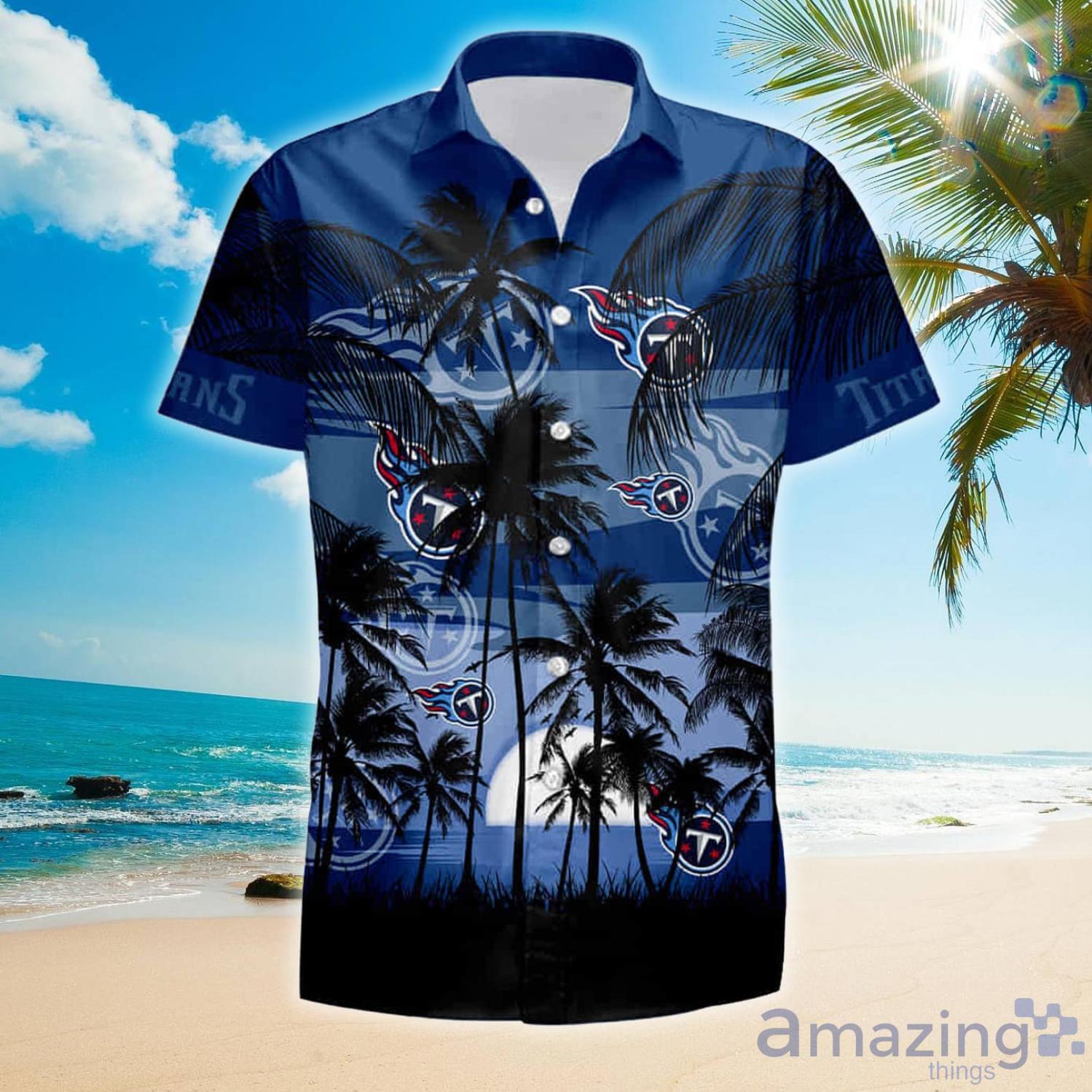 Tennessee Titans Hawaii Shirt Tropical Pattern Coconut Tree