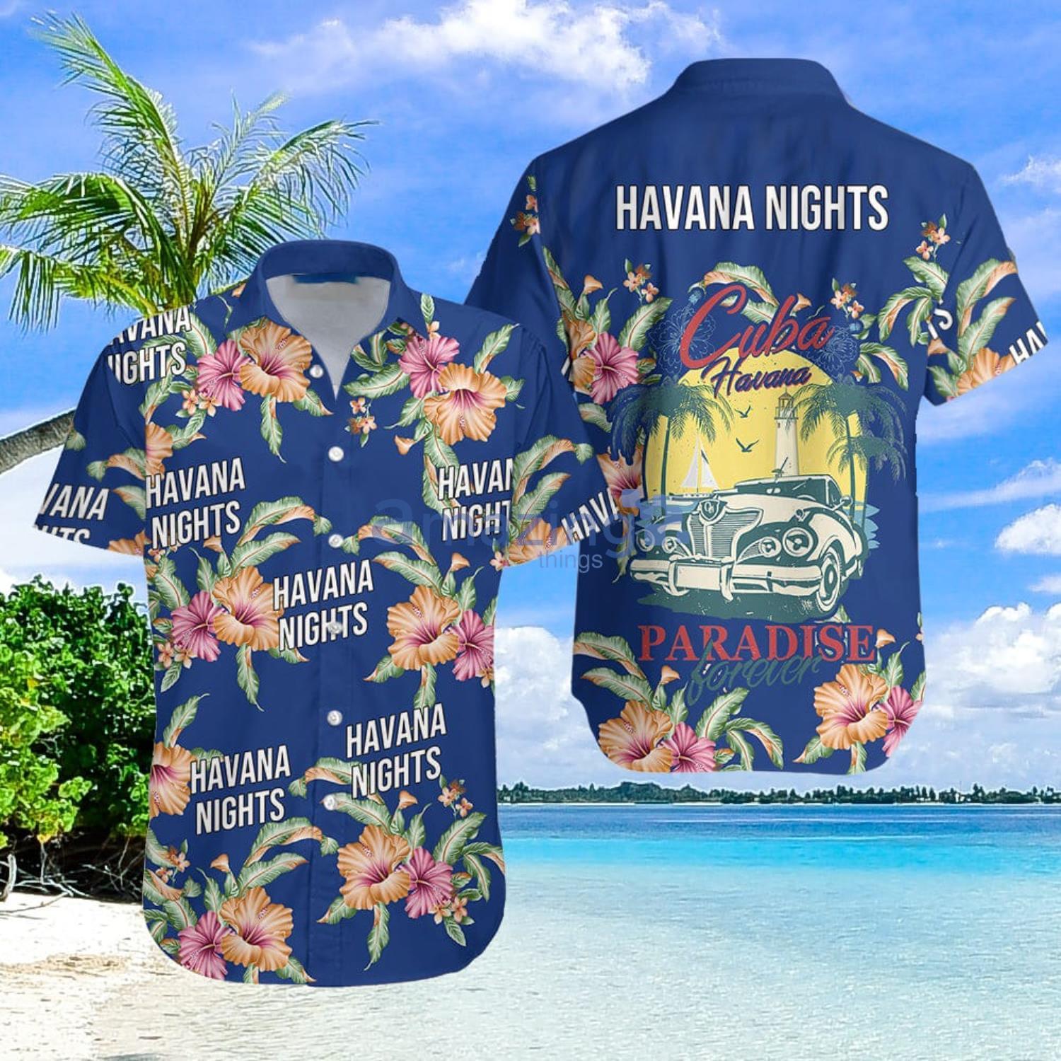 Nights in Cuba Gift For Summer Hawaiian Shirt Men And Women Product Photo 1