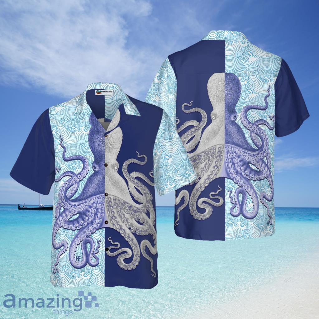 Octopus Hawaiian Shirt For Men And Women - Octopus Hawaiian Shirt For Men And Women