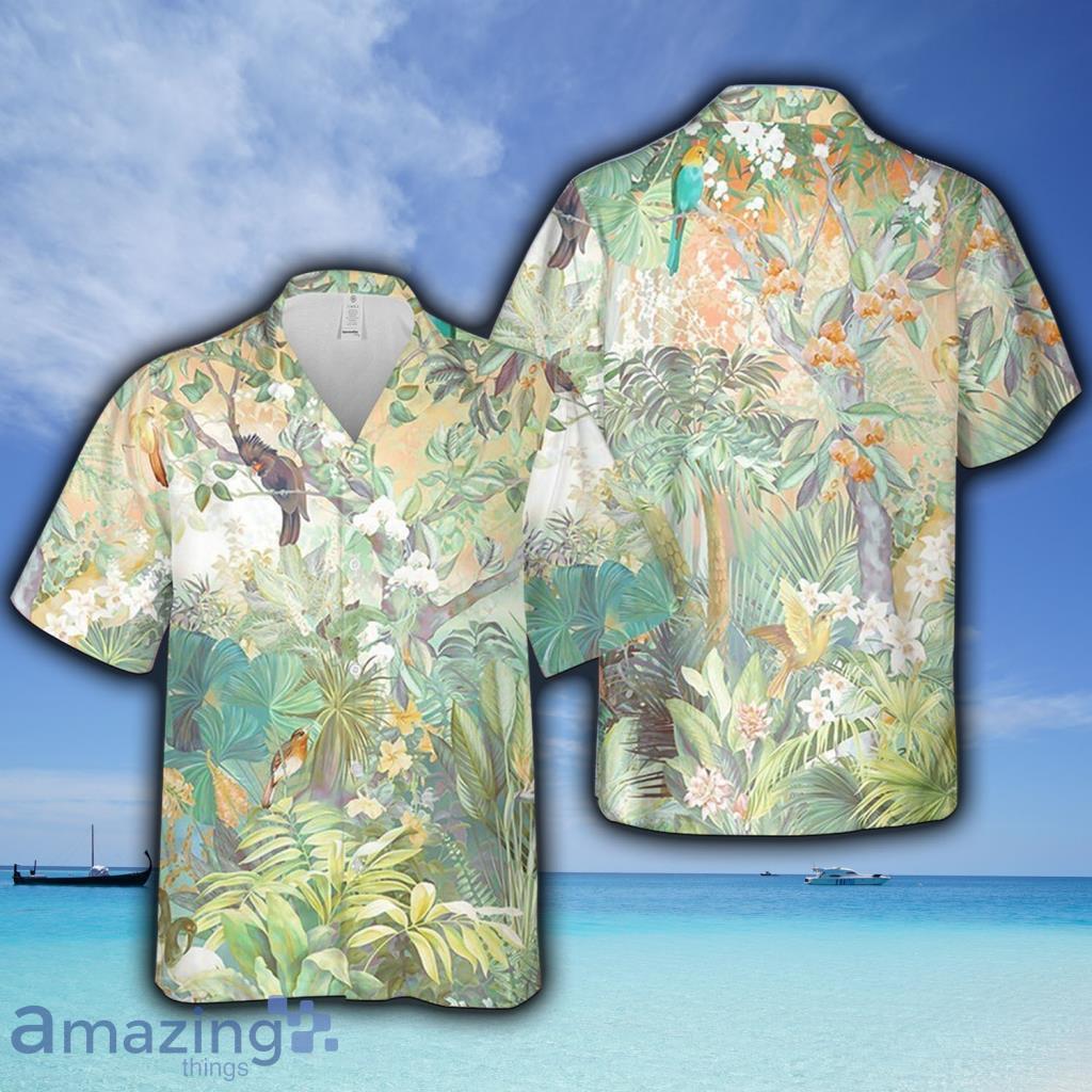 Old Floral Green Trending Hawaiian Shirt For Men And Women - Old Floral Green Trending Hawaiian Shirt For Men And Women